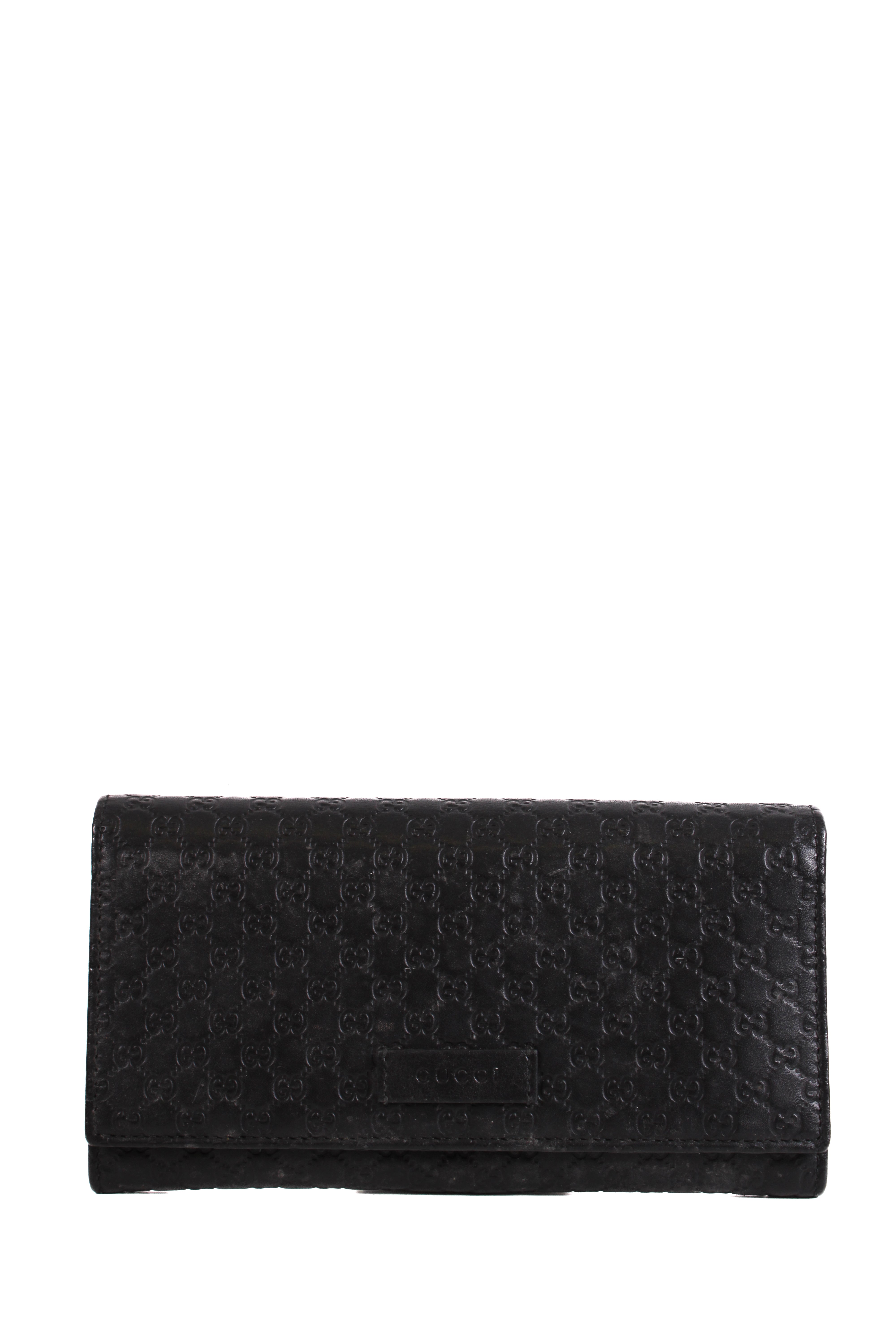 Gucci GG Supreme Embossed Long Wallet