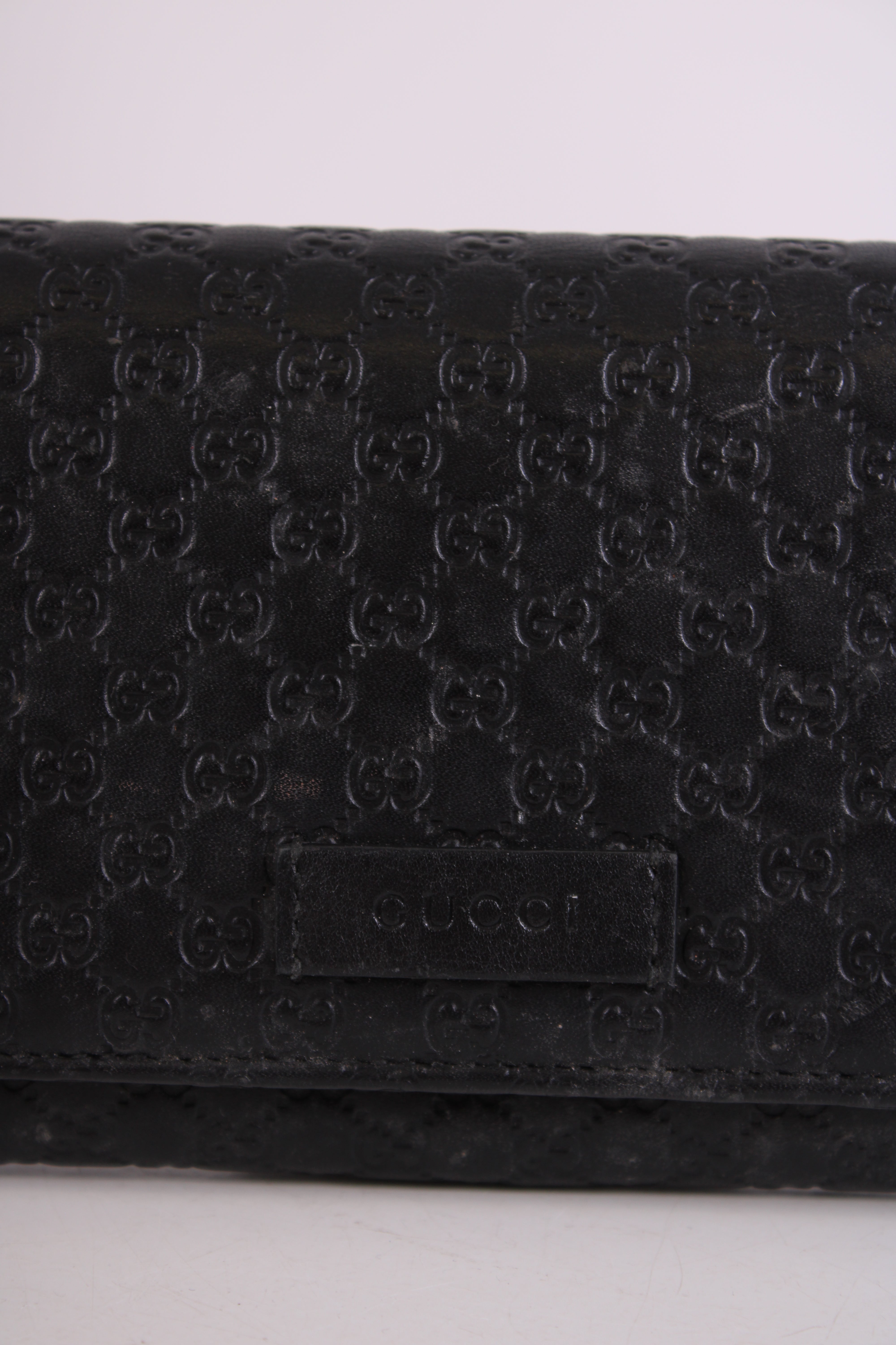 Gucci GG Supreme Embossed Long Wallet