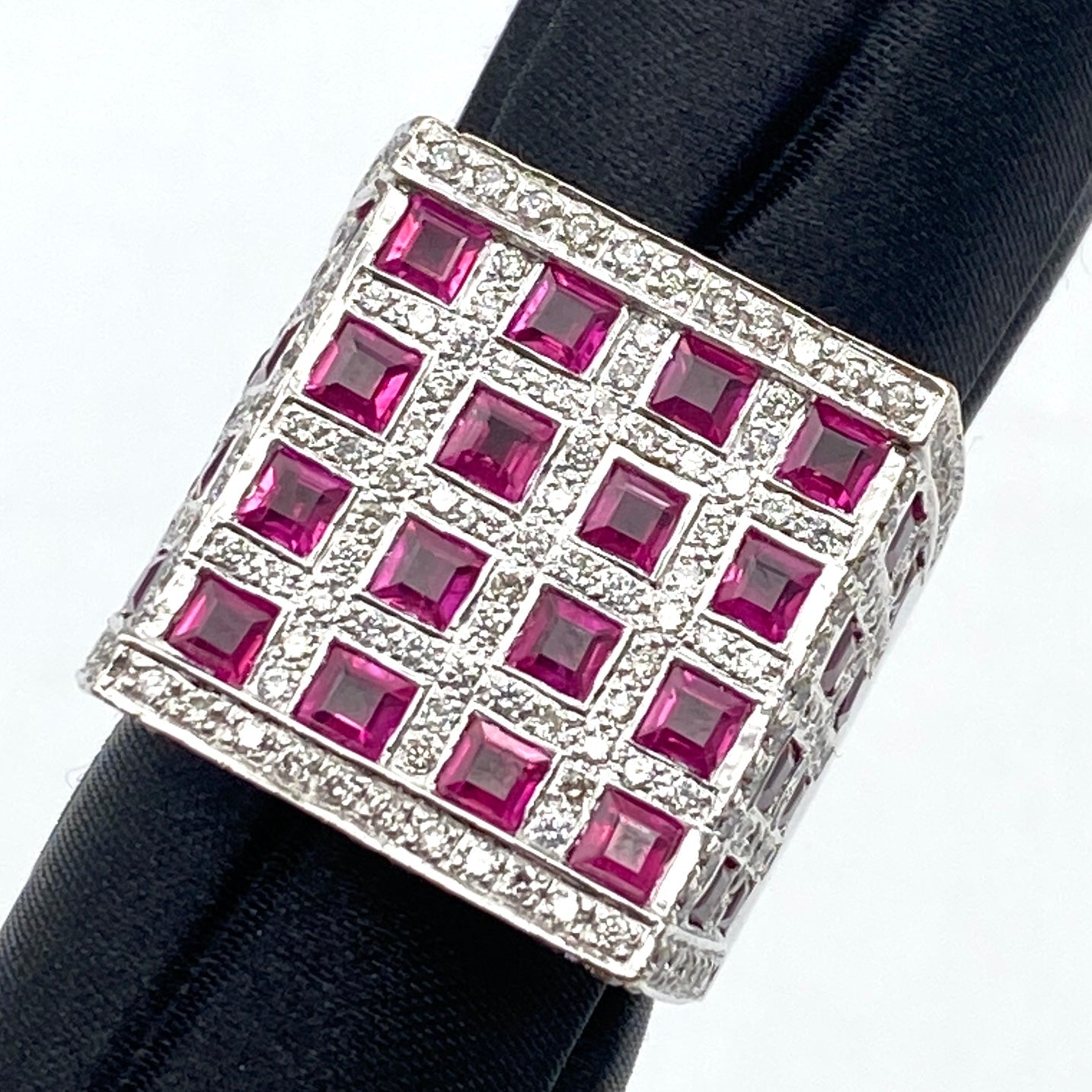 50353 750 Ruby Ring R3.62 D1.41 14.8g US7.5