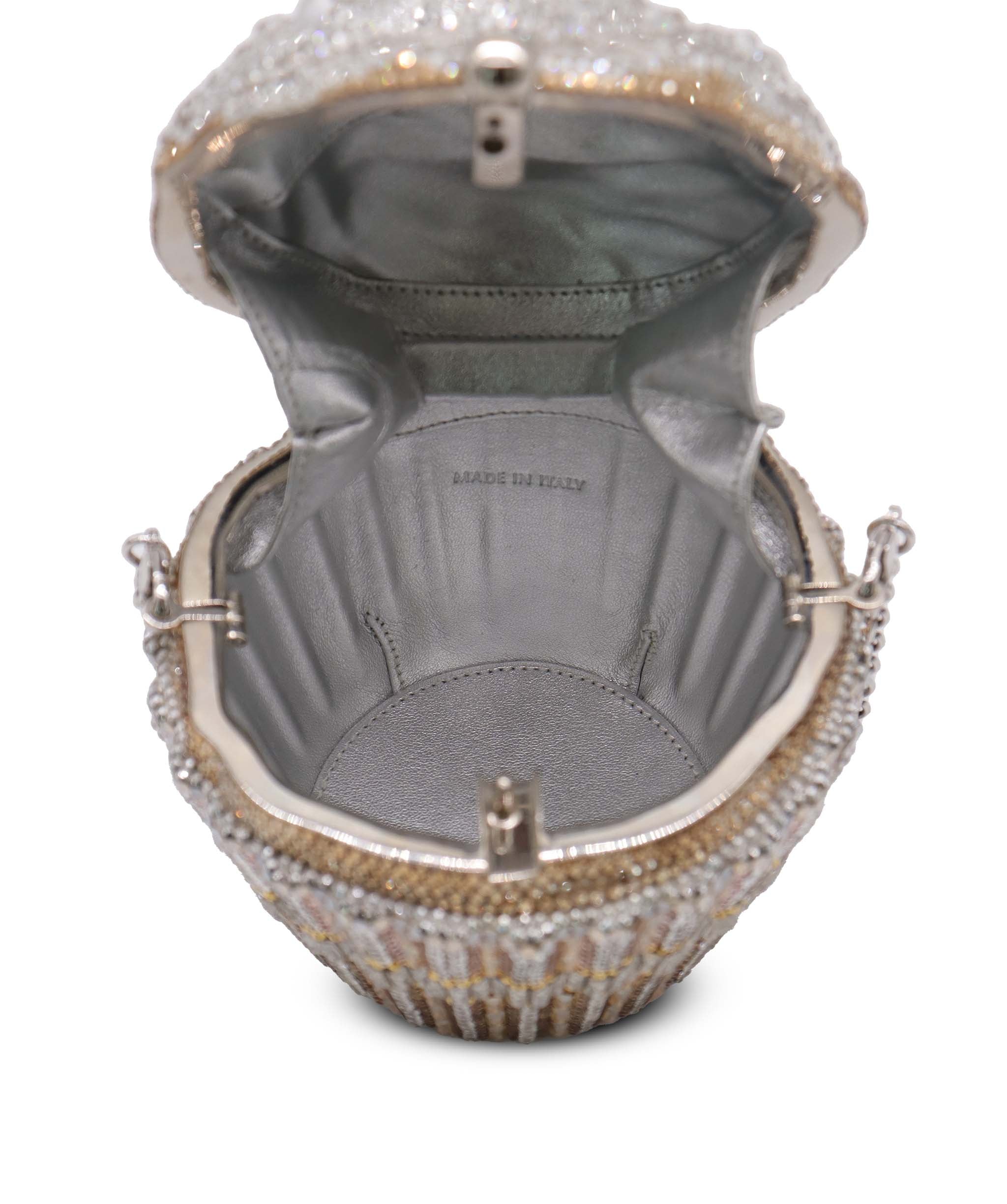 JUDITH LEIBER LIMITED EDITION MINAUDIERE CUPCAKE CLUTH ASC7290