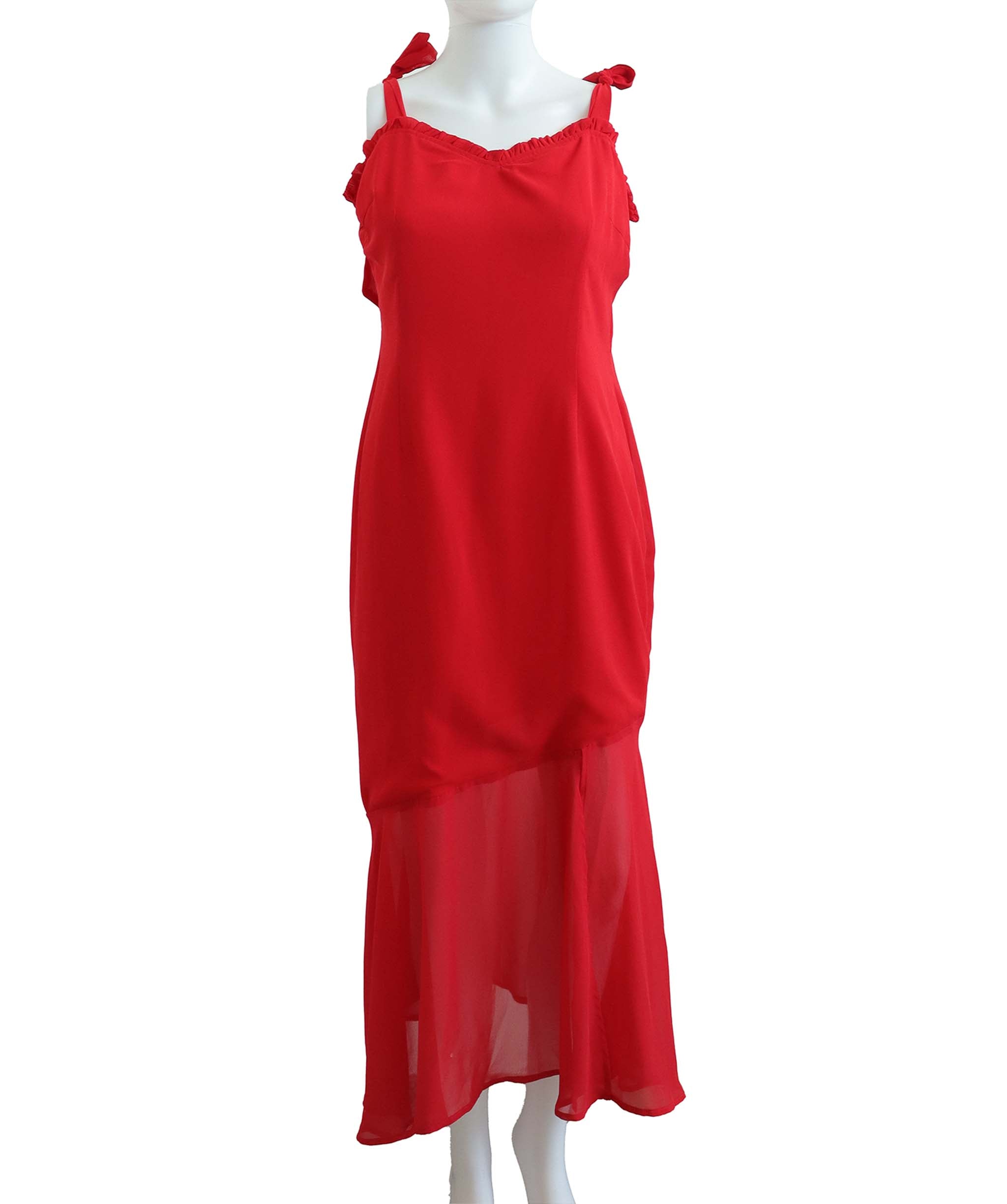 Never Fully Dressed Red Dress UK10 AGC3762
