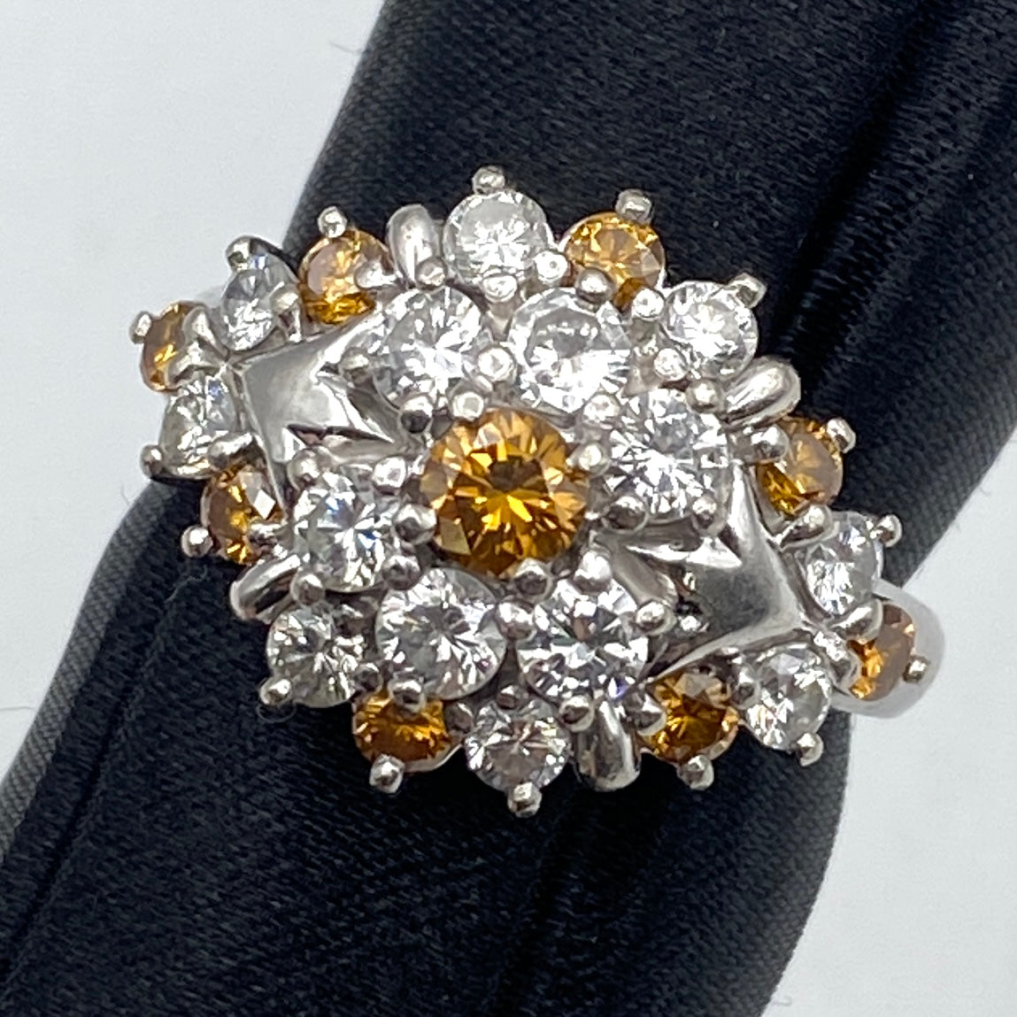 50332 Pt900 dial ring D1.60 9.2g US6.5