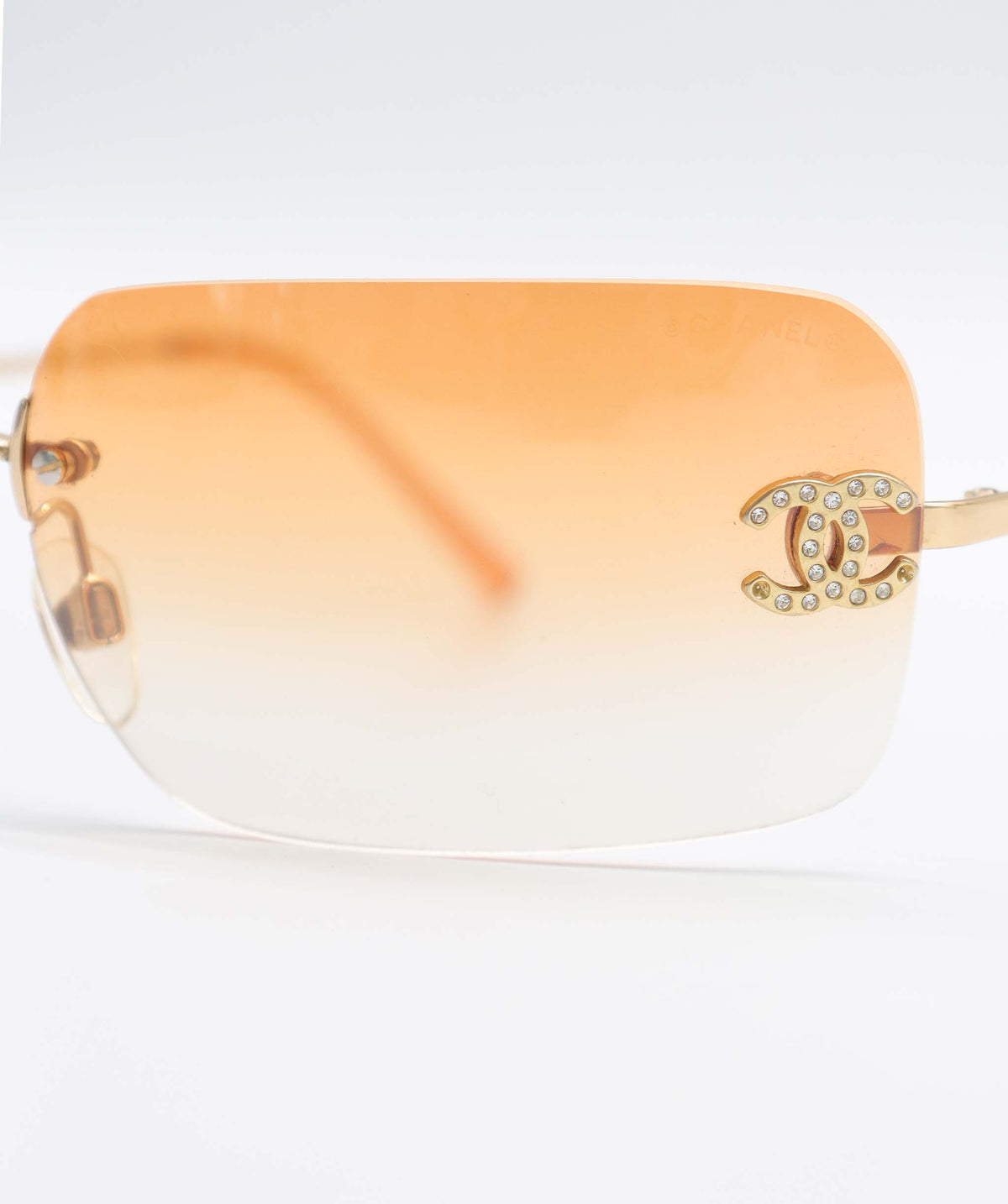 Chanel Orange CC Glasses AGC3880