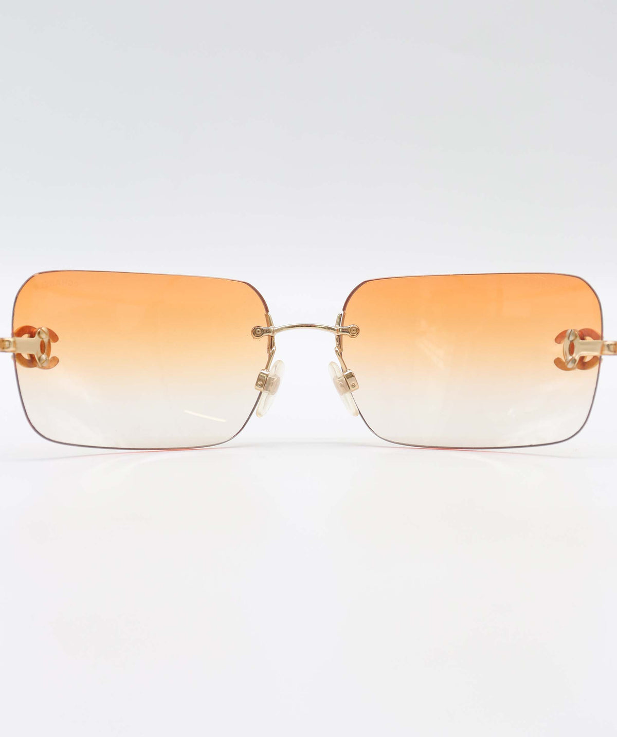 Chanel Orange CC Glasses AGC3880