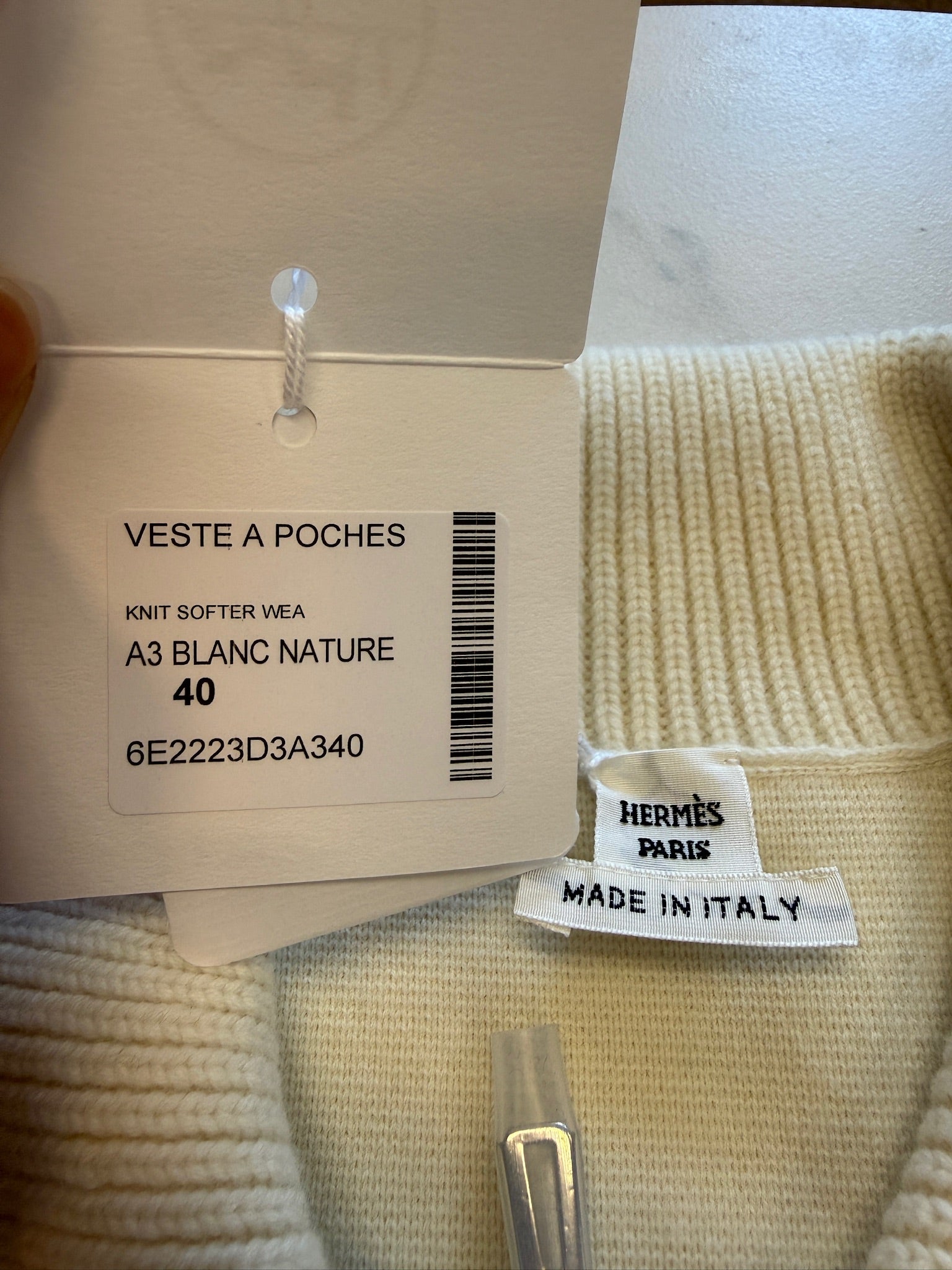 FR40 - Hermes Jacket with pockets