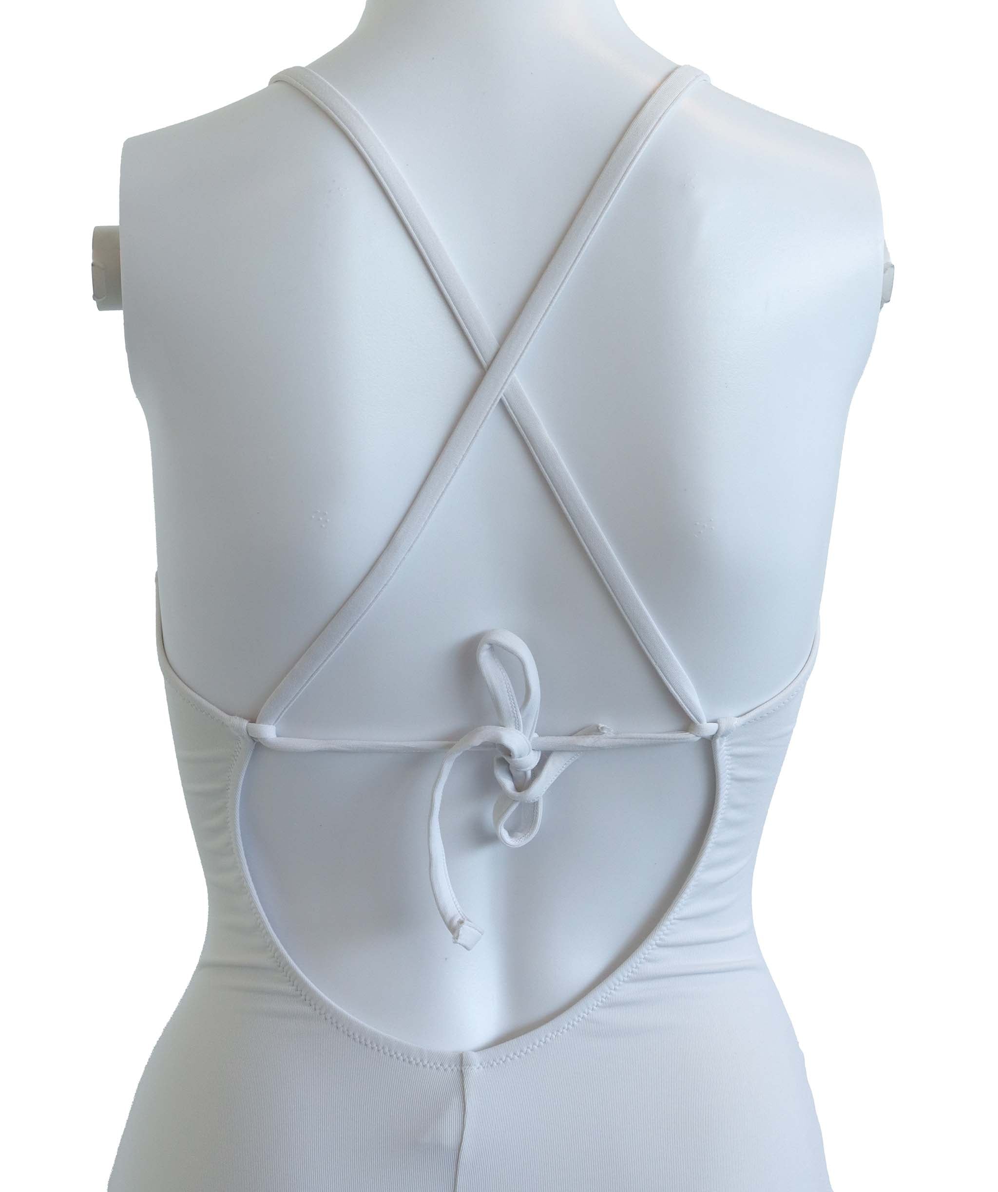 LA PERLA SWIMWEAR WHITE WHITE SIZE UK-10 ASC7276