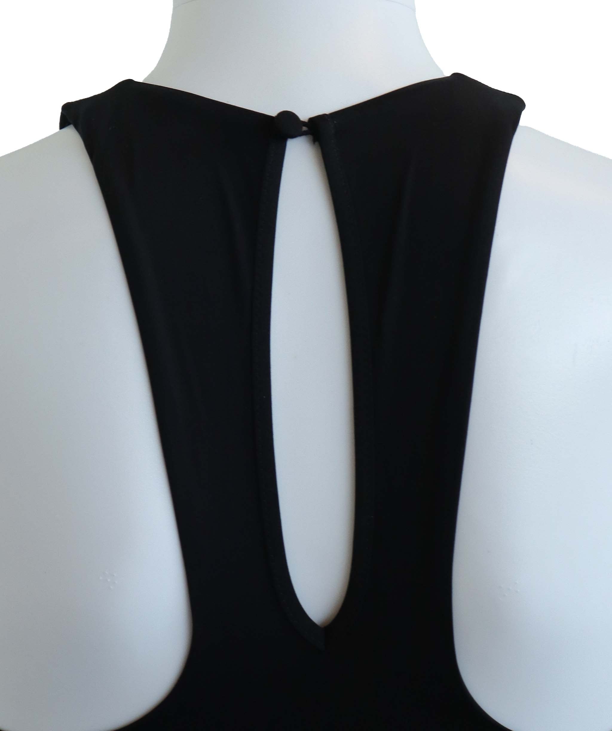 LA PERLA SWIMSUIT BLACK SIZE UK-8 ASC7275