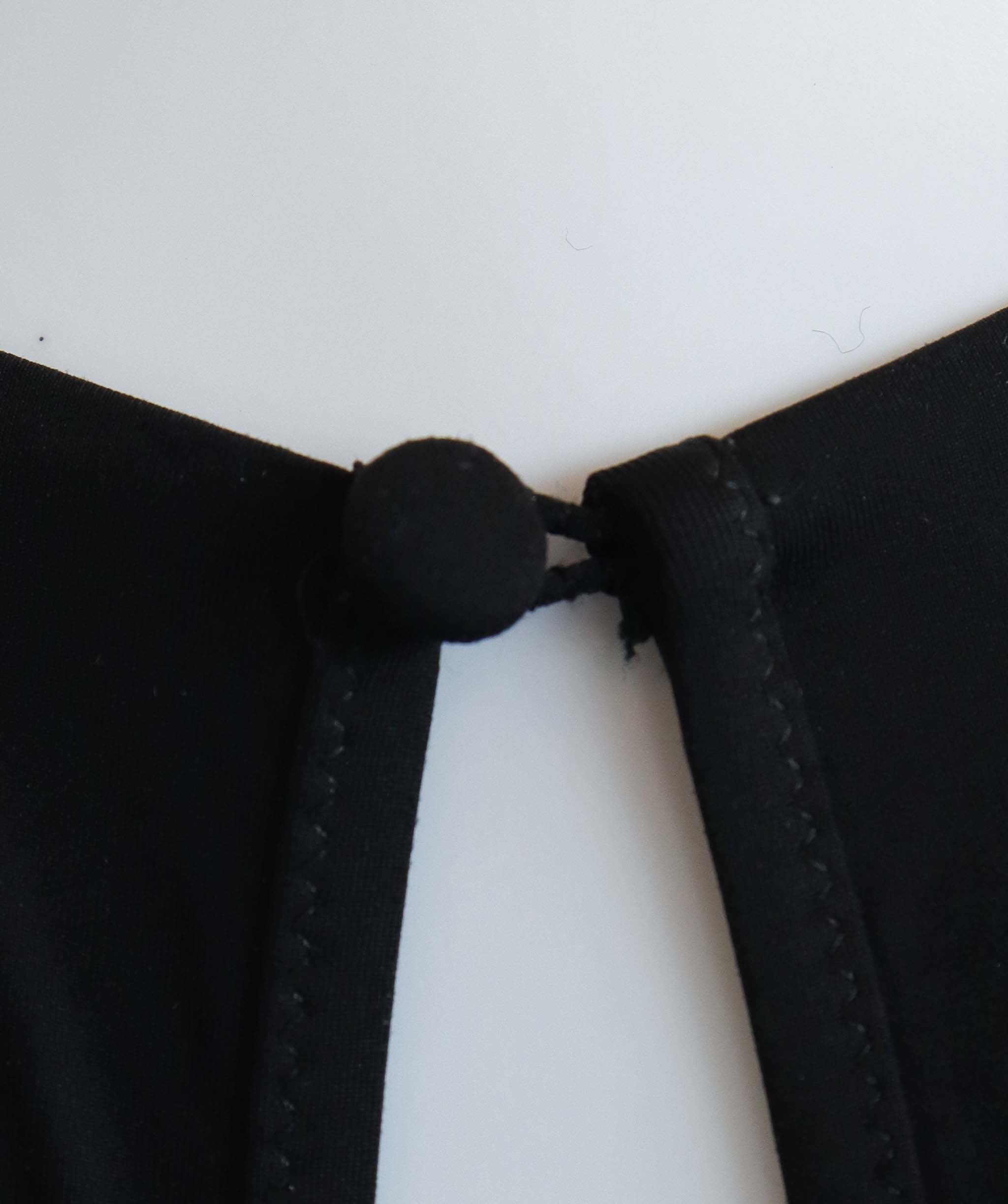 LA PERLA SWIMSUIT BLACK SIZE UK-8 ASC7275