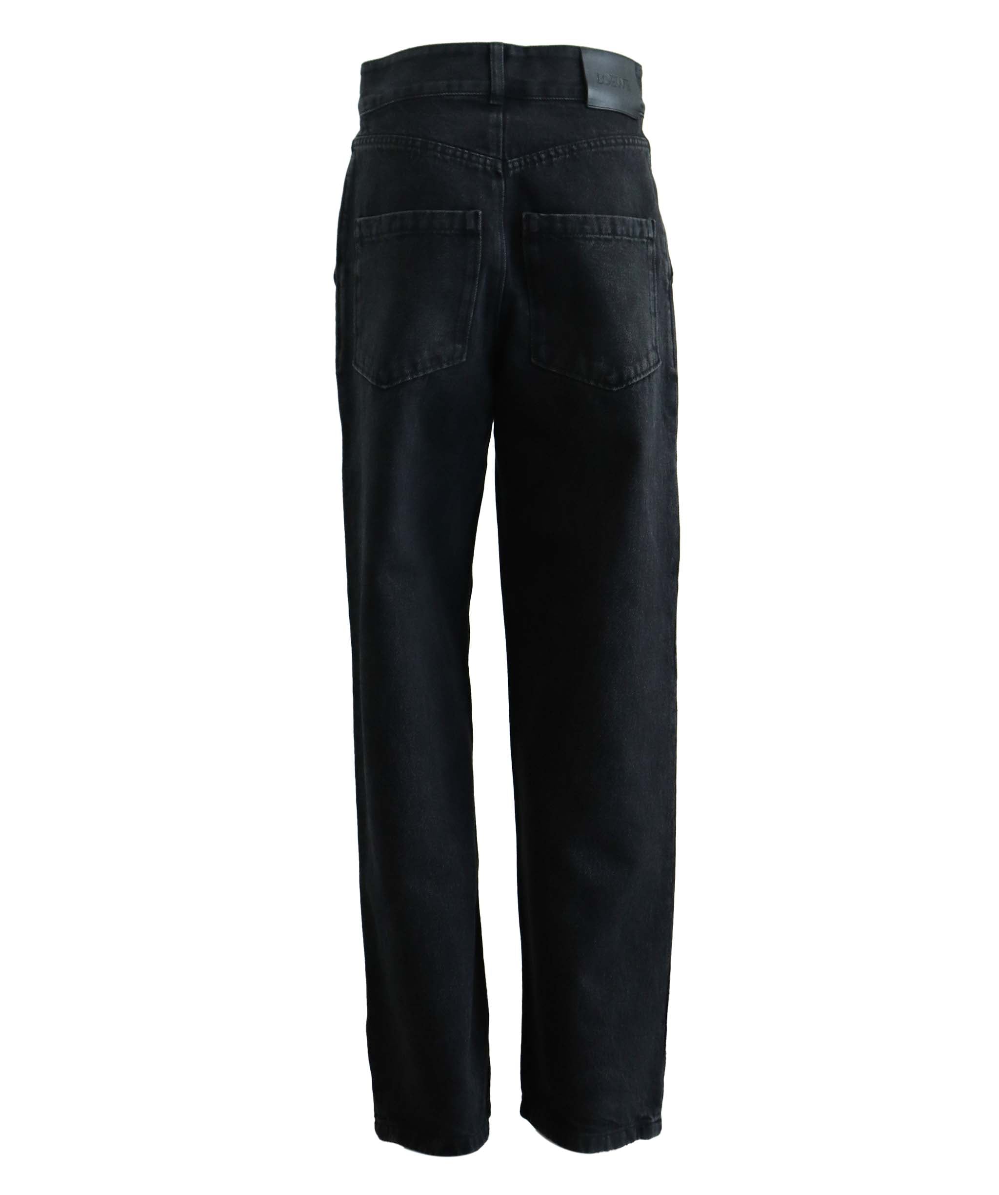 LOEWE BLACK PANTS BLACK SIZE 32 ASC7257