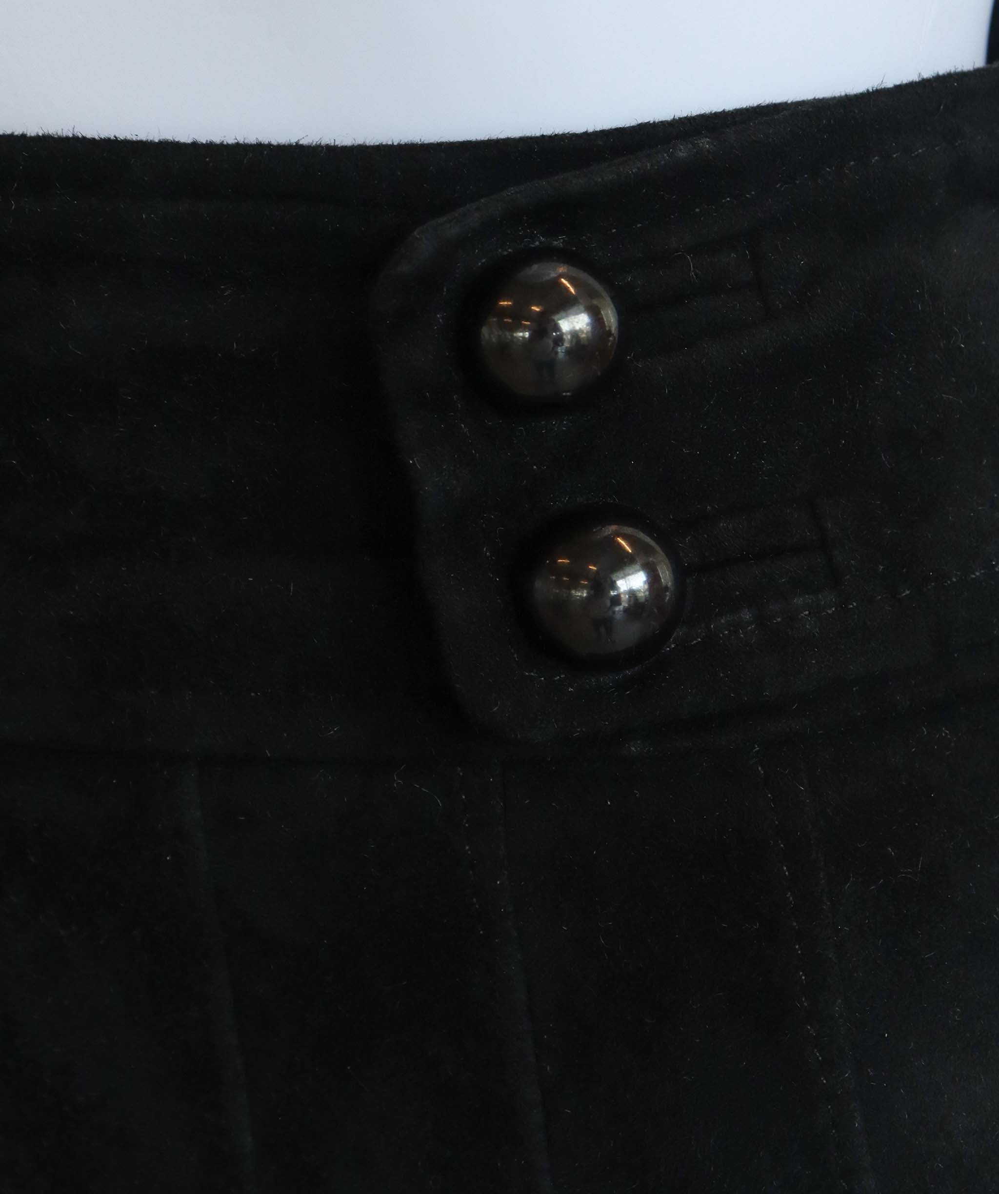 ISABEL MARANT SUEDE BLACK BLACK SIZE 34 ASC7260