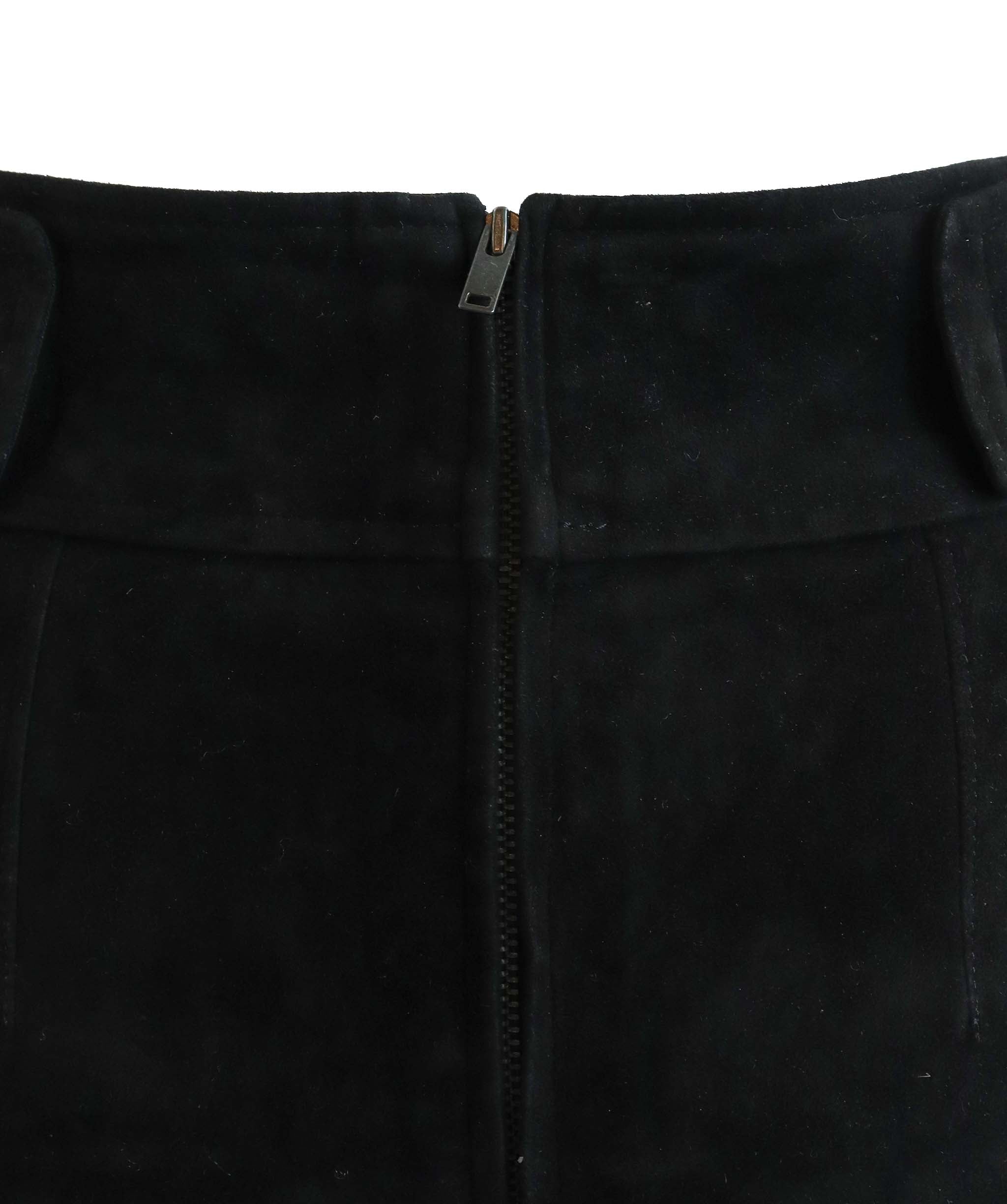 ISABEL MARANT SUEDE BLACK BLACK SIZE 34 ASC7260