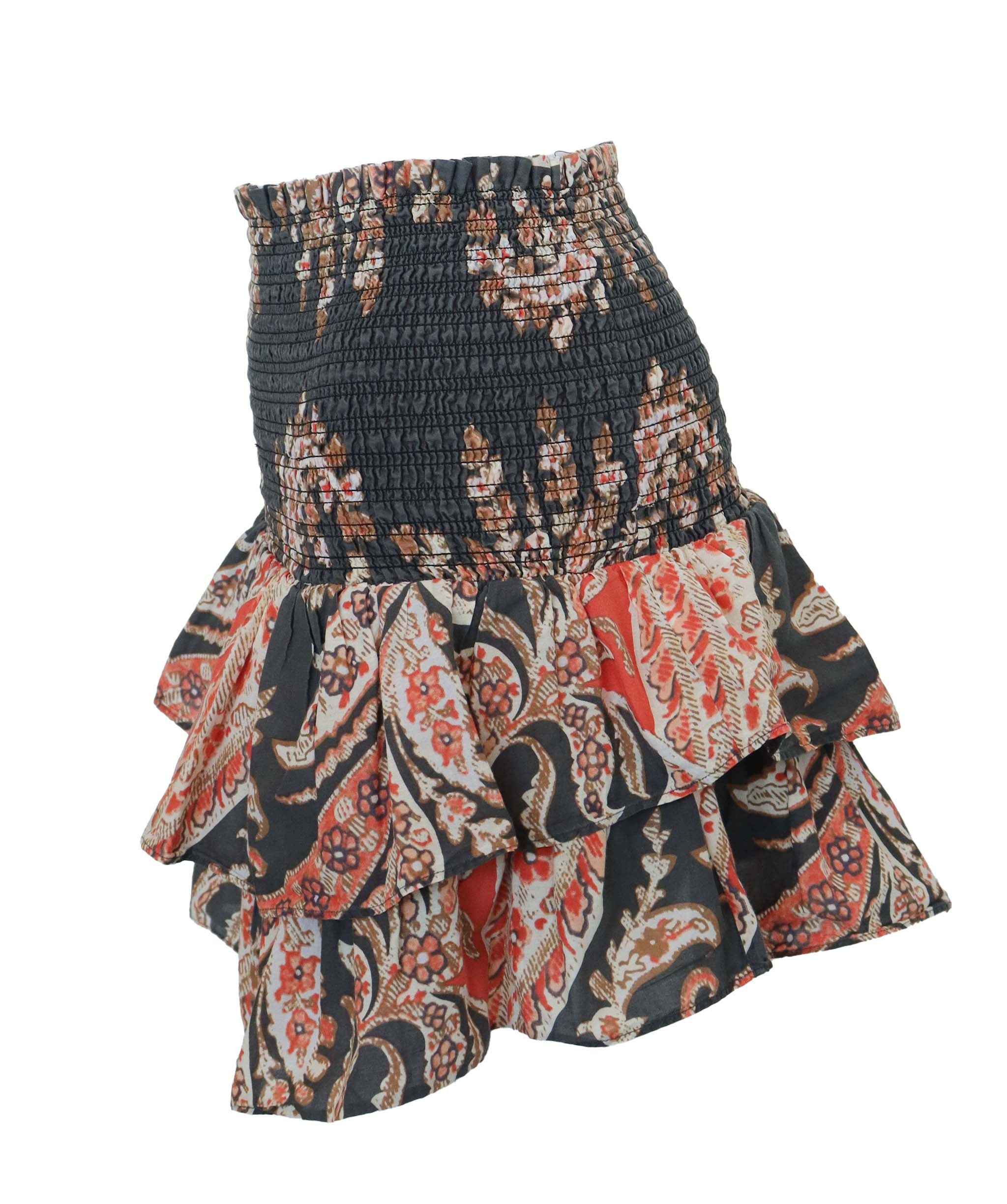 ISABEL MARANT SKIRT PAISLEY PRINT SIZE 36 ASC7266