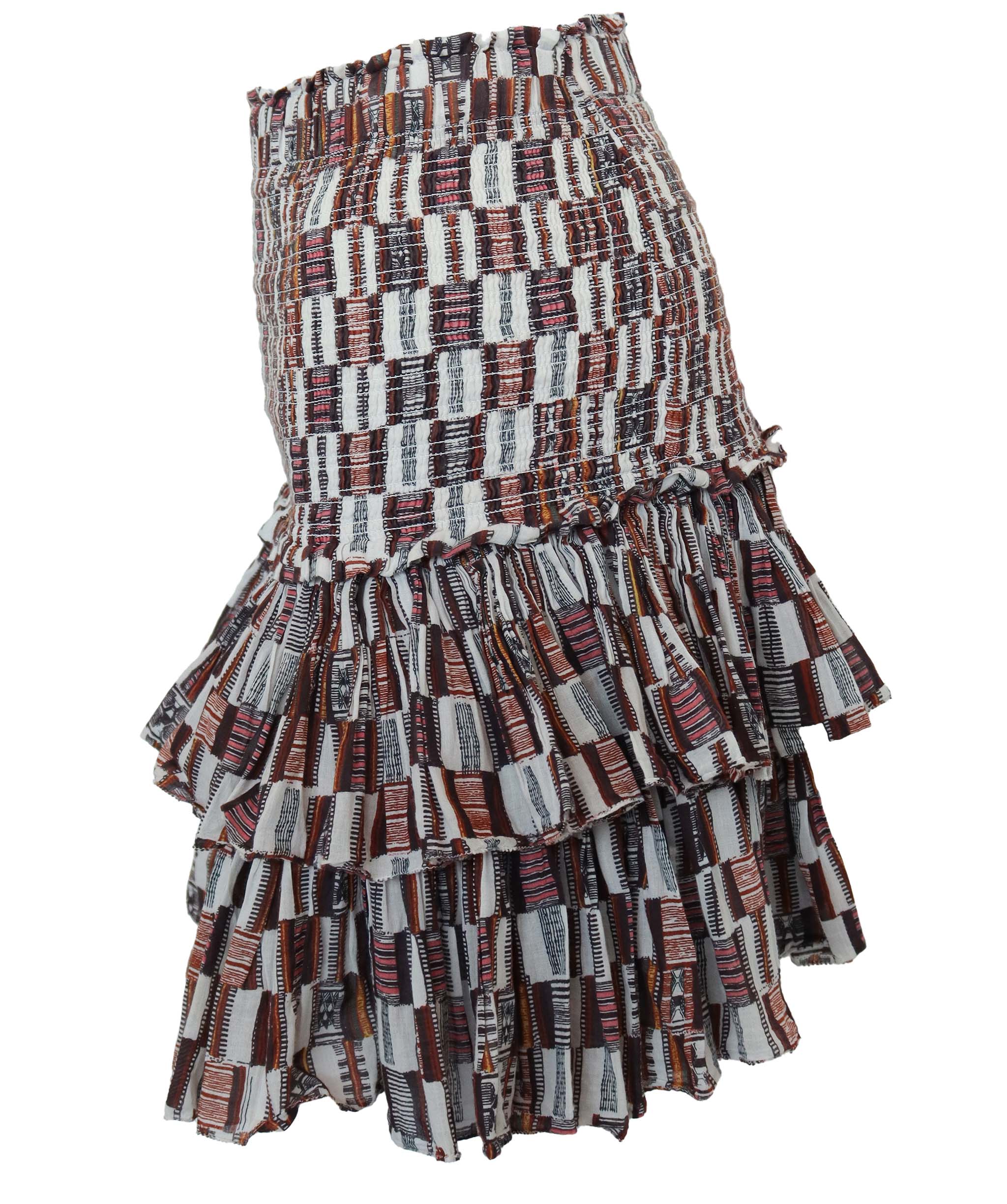 ISABEL MARANT SKIRT BROWN SIZE 34 ASC7267