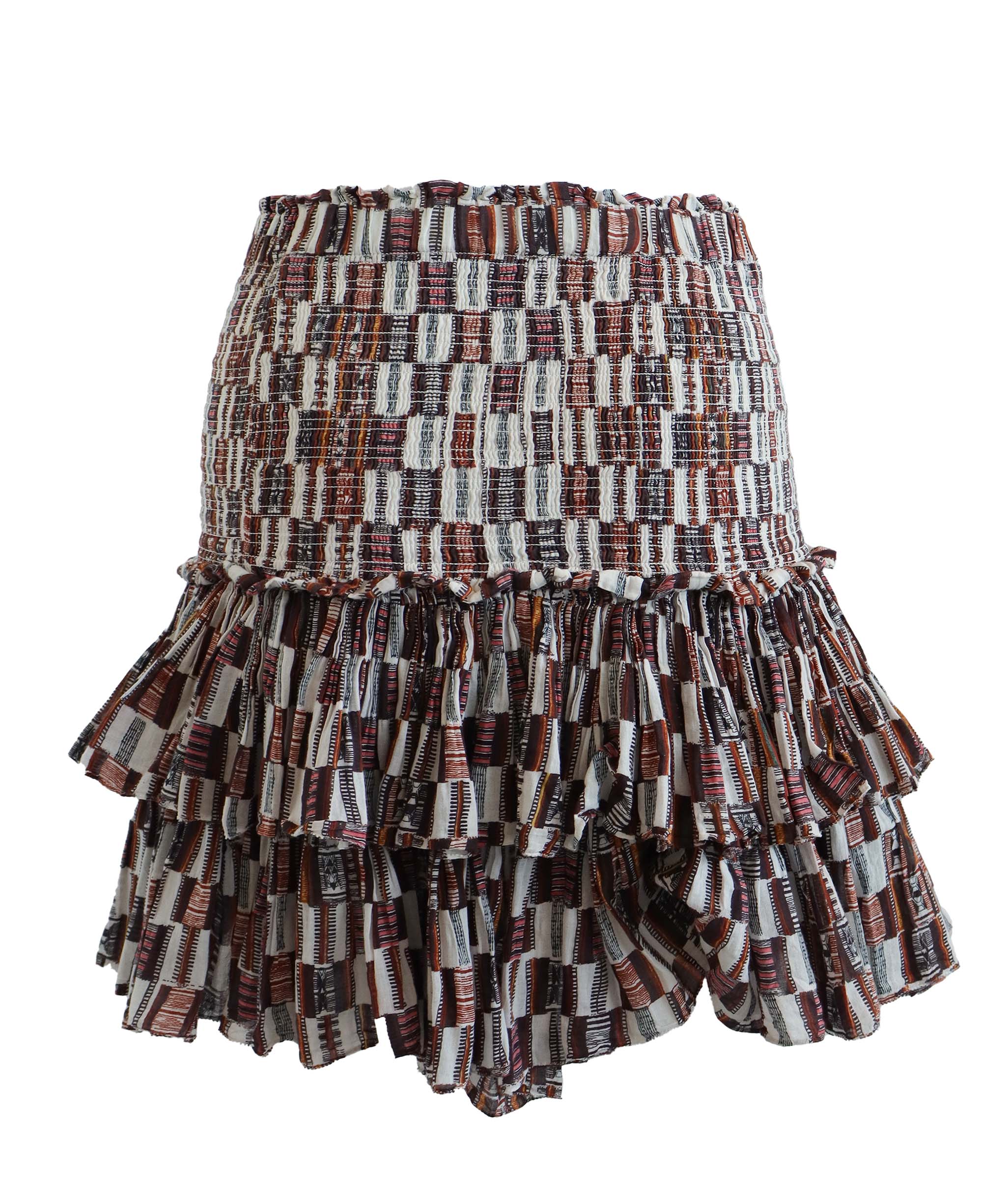ISABEL MARANT SKIRT BROWN SIZE 34 ASC7267