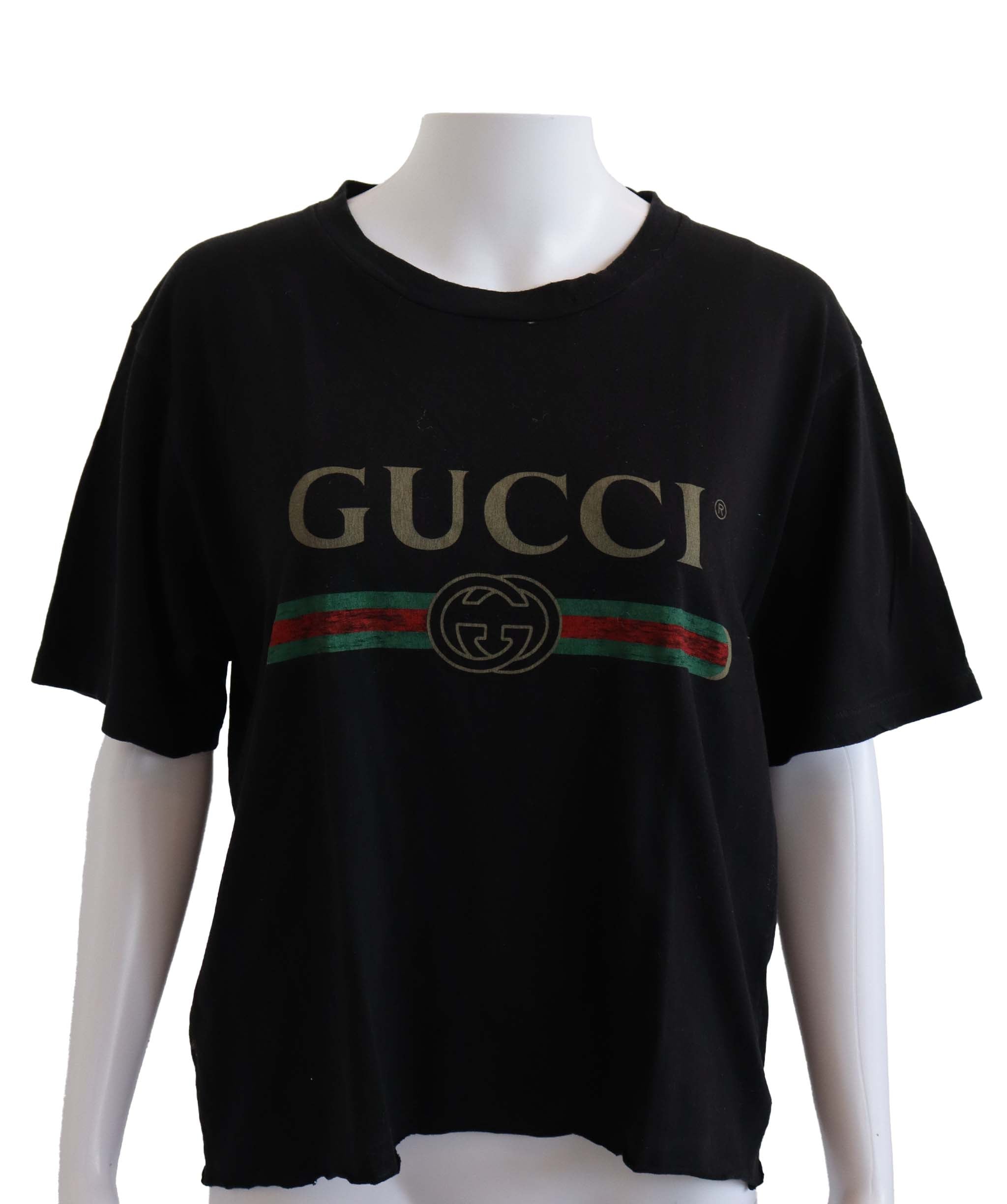 GUCCI BLACK SHIRT BLACK SIZE XS ASC7271