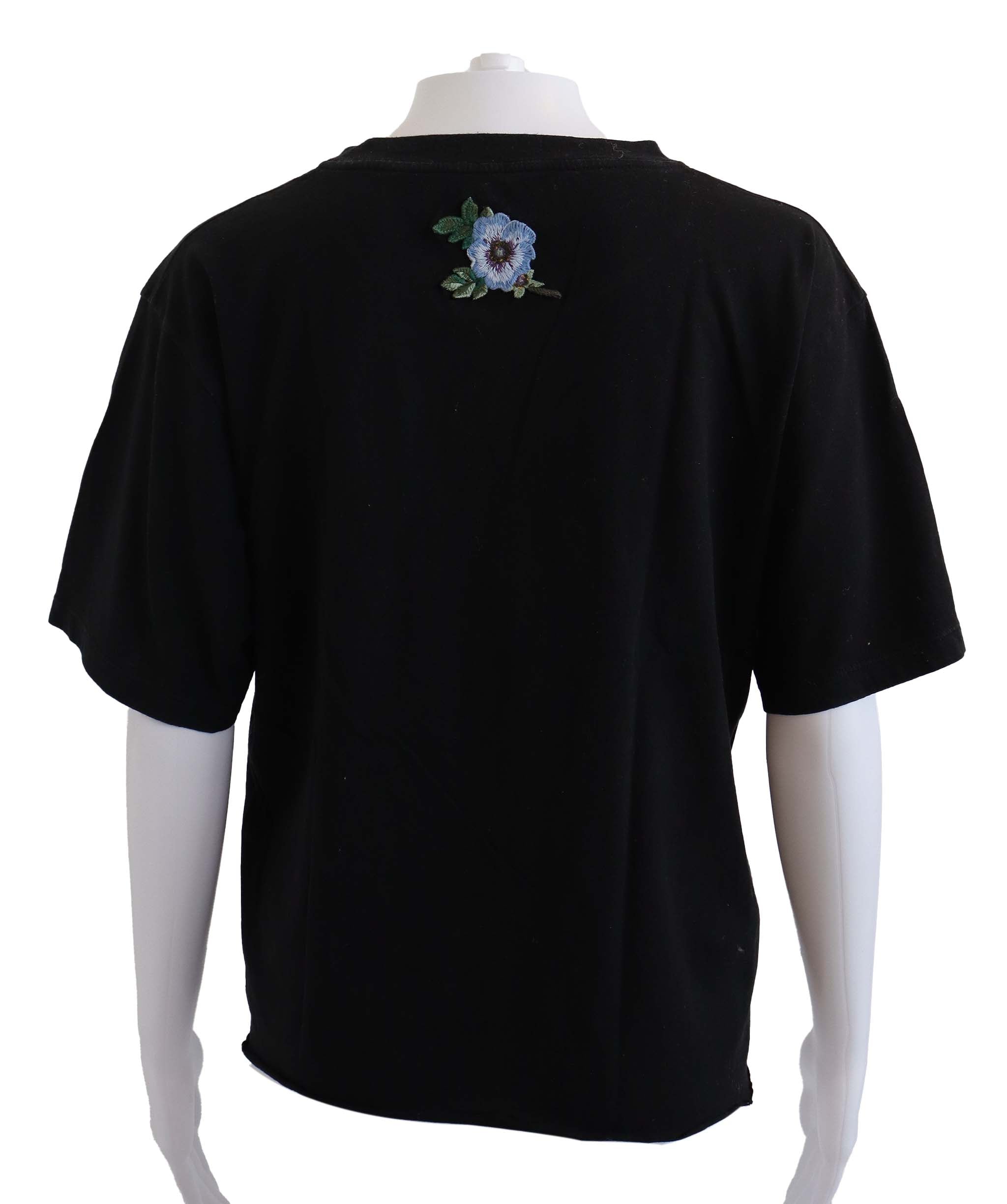 GUCCI BLACK SHIRT BLACK SIZE XS ASC7271