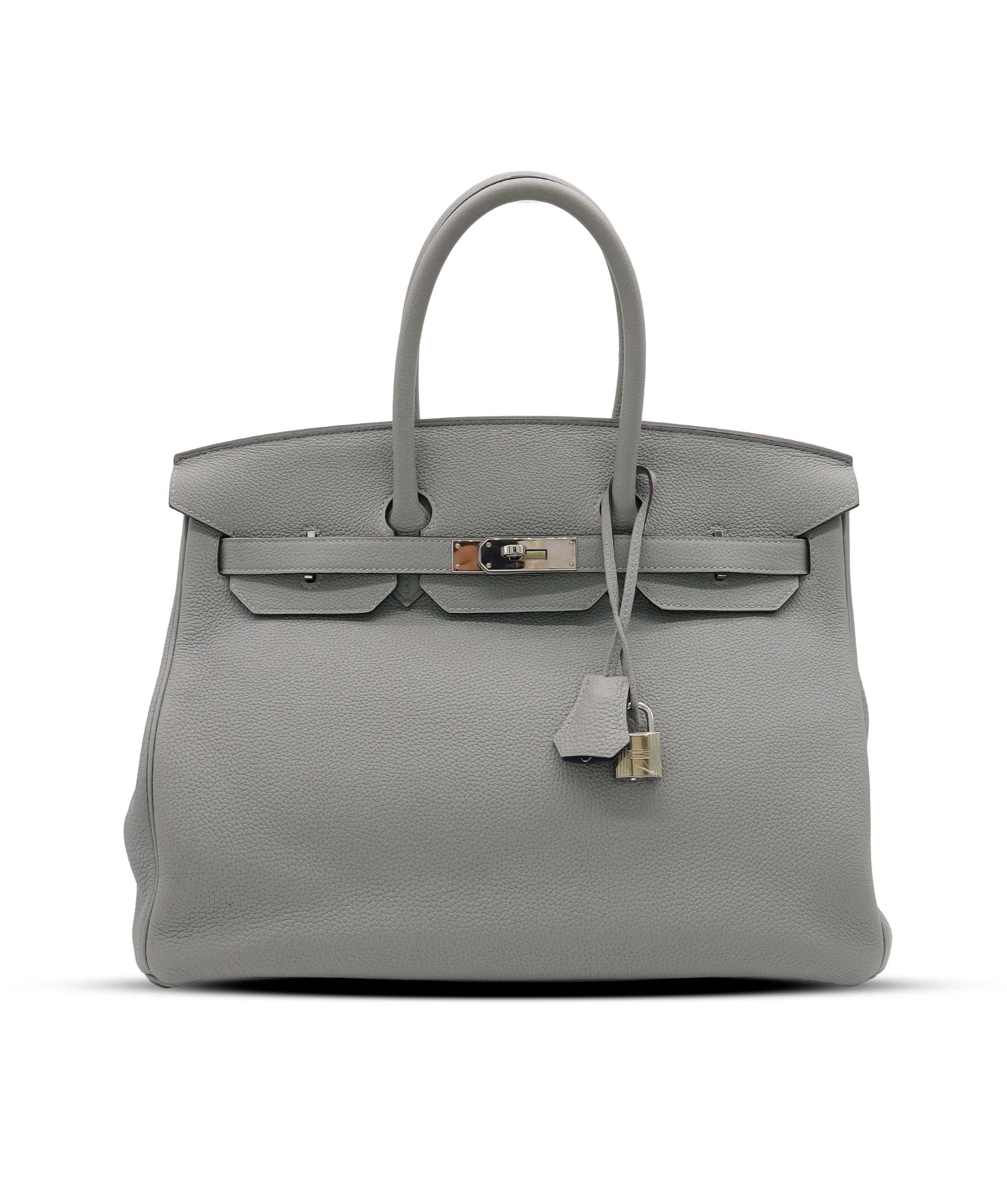 HERMES B35 GRIS MOUETTE ASC7292