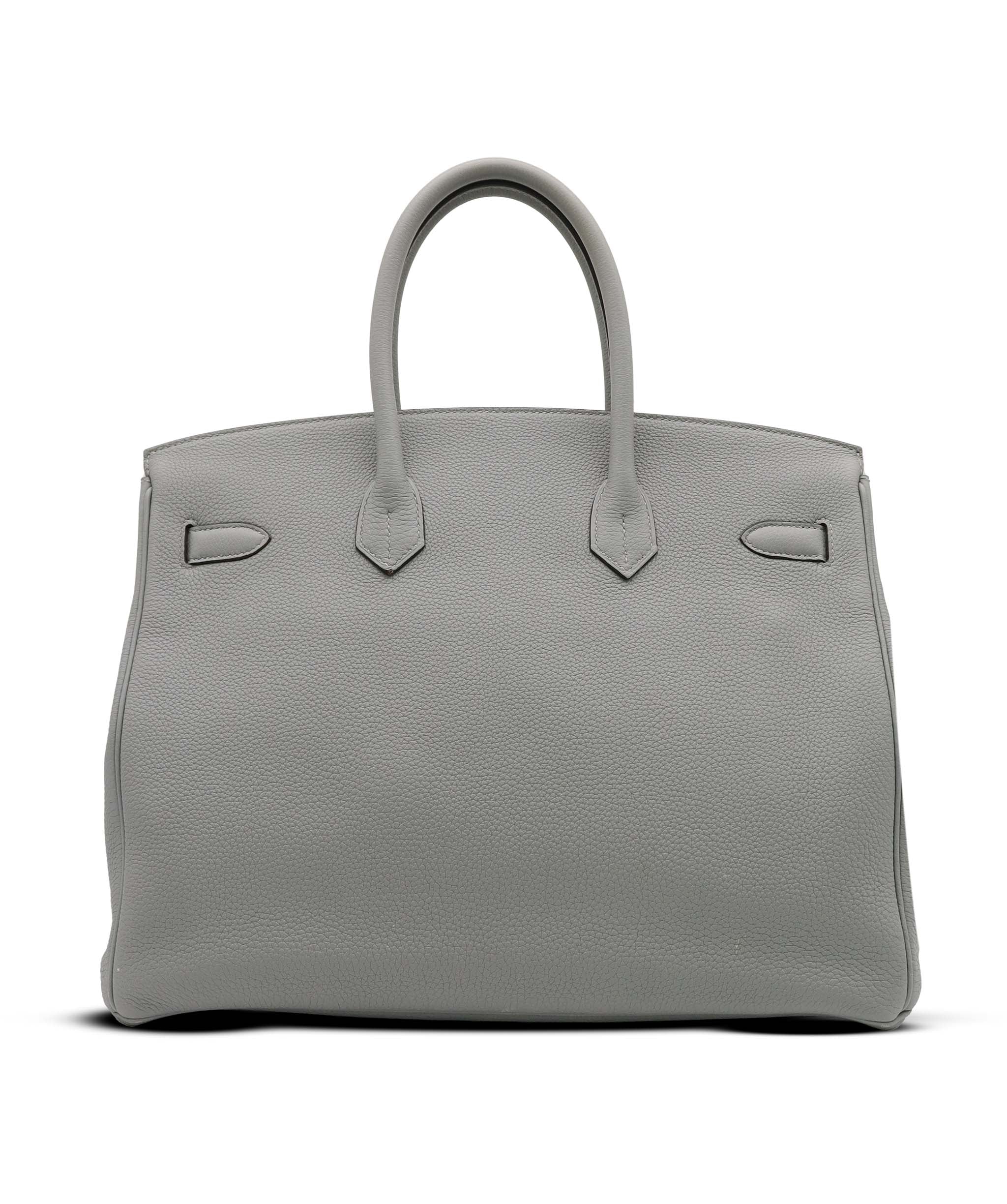 HERMES B35 GRIS MOUETTE ASC7292