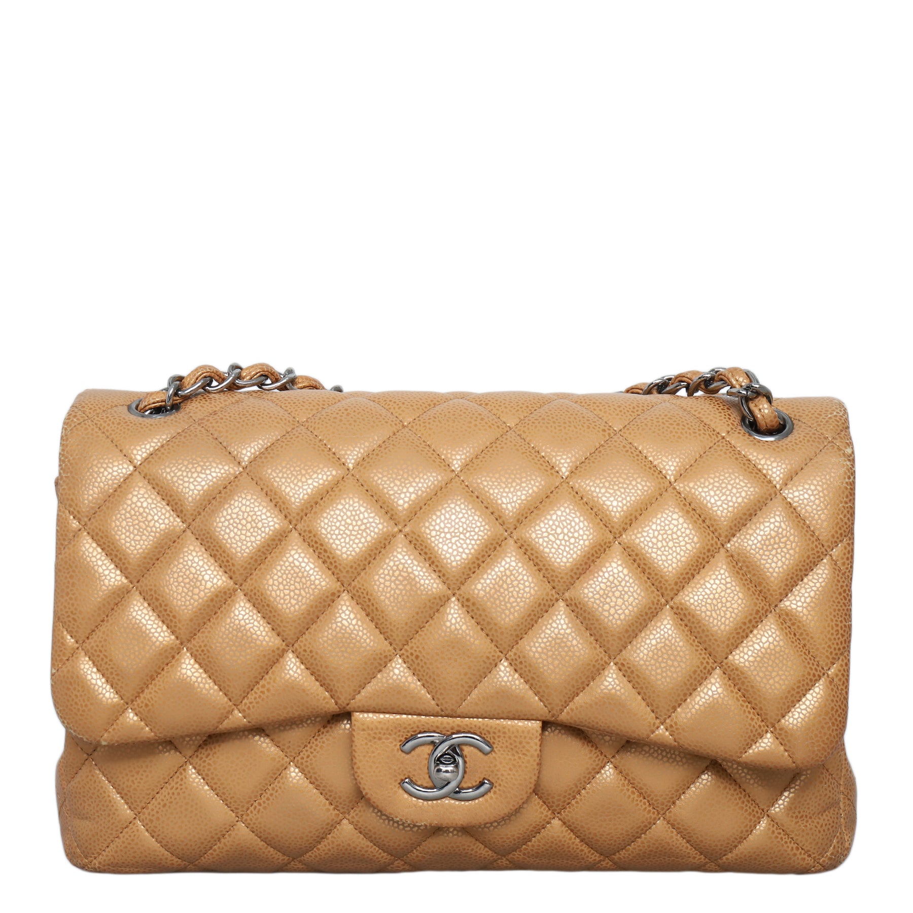 Chanel Caviar Classic Jumbo Double Flap Bag CHA11181B