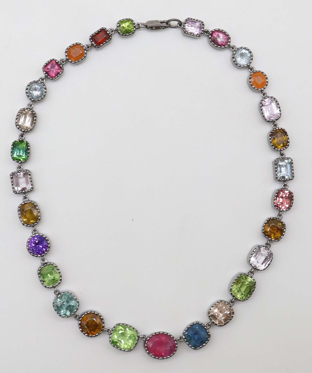 Sabrina Silver Candy Necklace SABSILNC