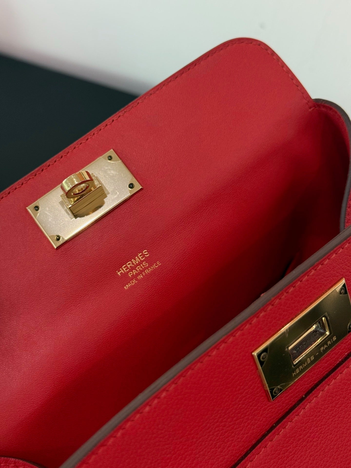 Hermès Toolbox 20cm Leather Bag