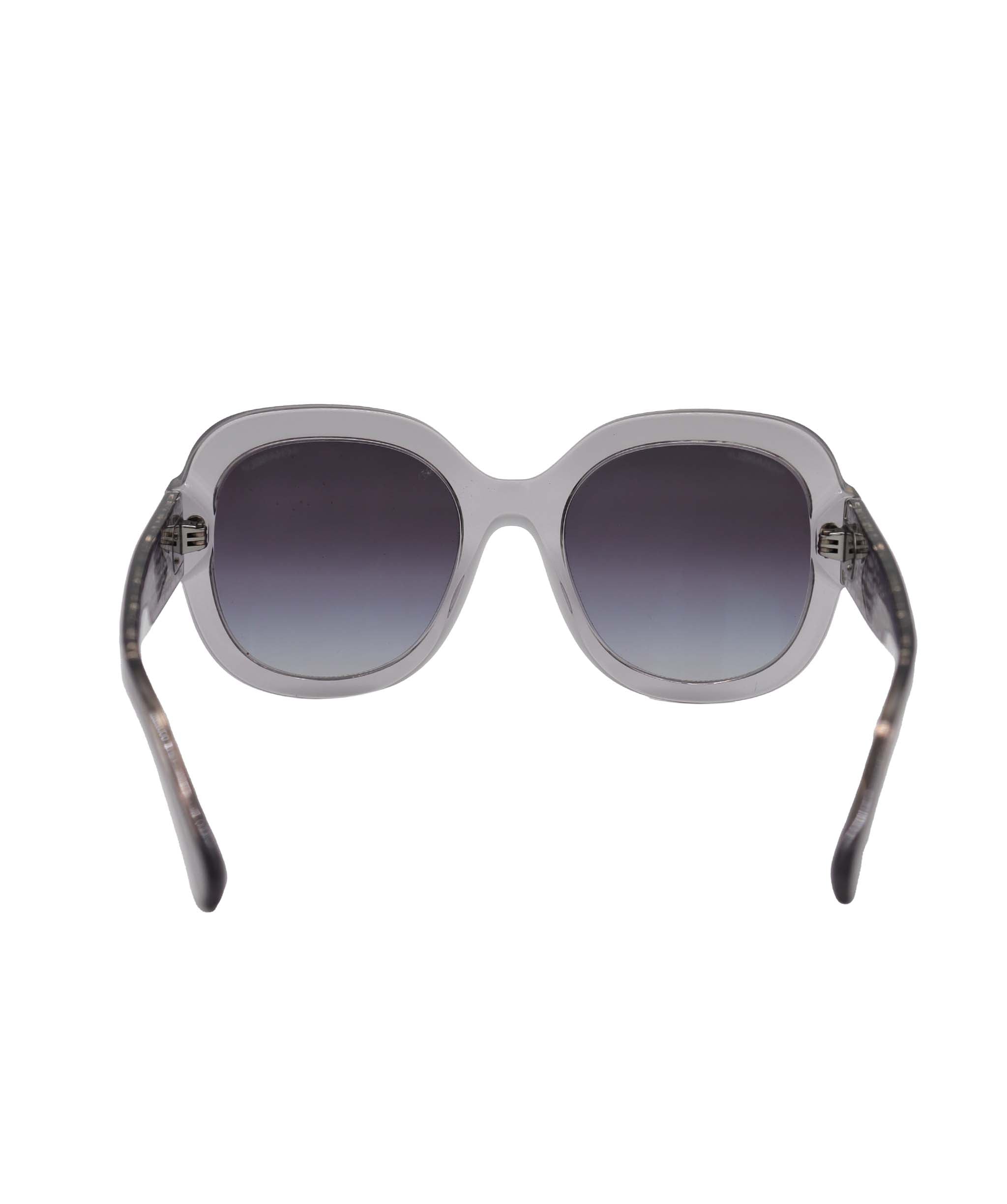 CHANEL ACETATE SUNGLASSES BLACK ASC7308