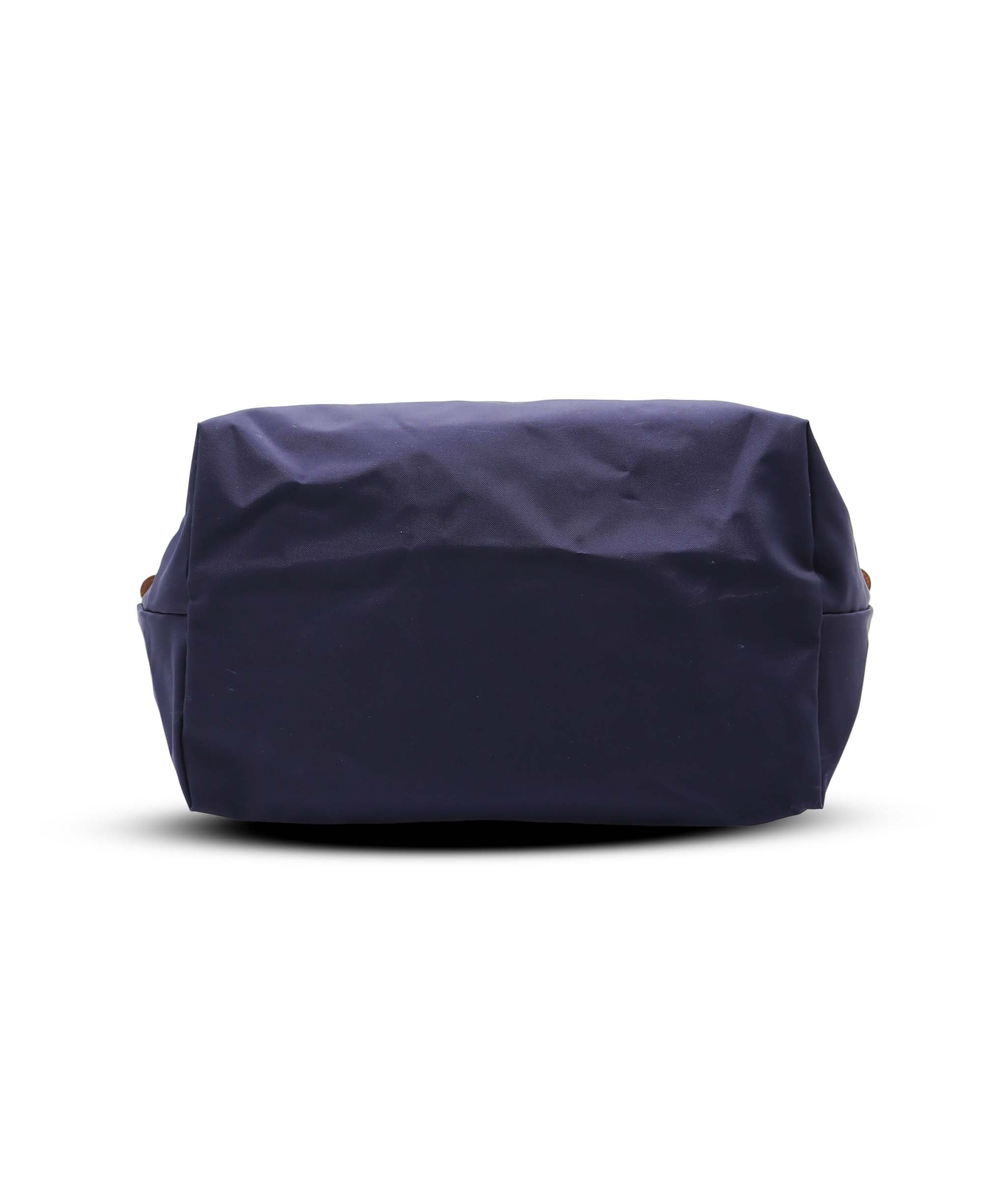 LUCKY LONGCHAMP LUCKY TOTE BAG NAVY BLUE ASC7281