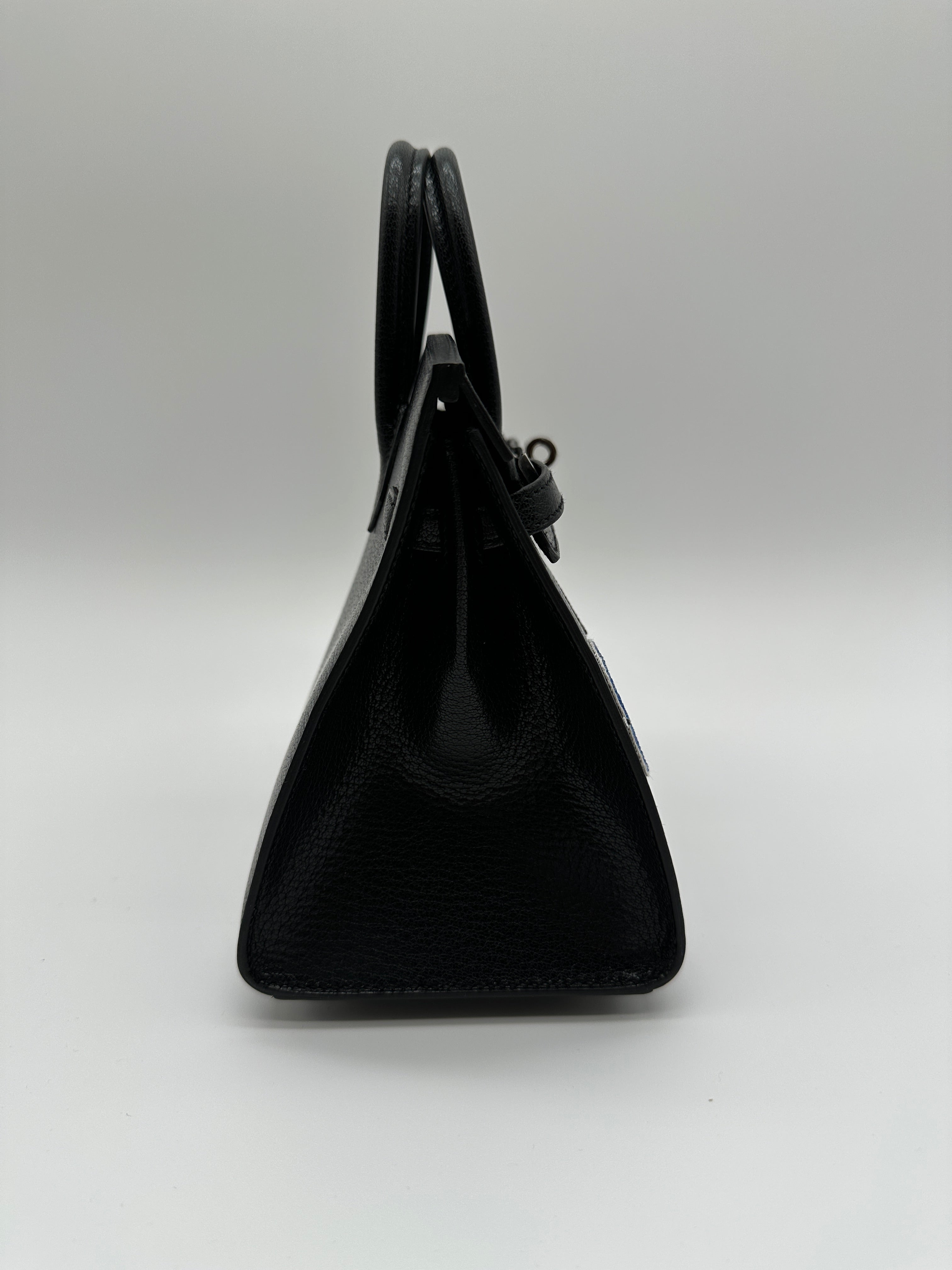 Hermès Birkin 20 Bouclerie Moderne Chevre Mysore Palladium Hardware