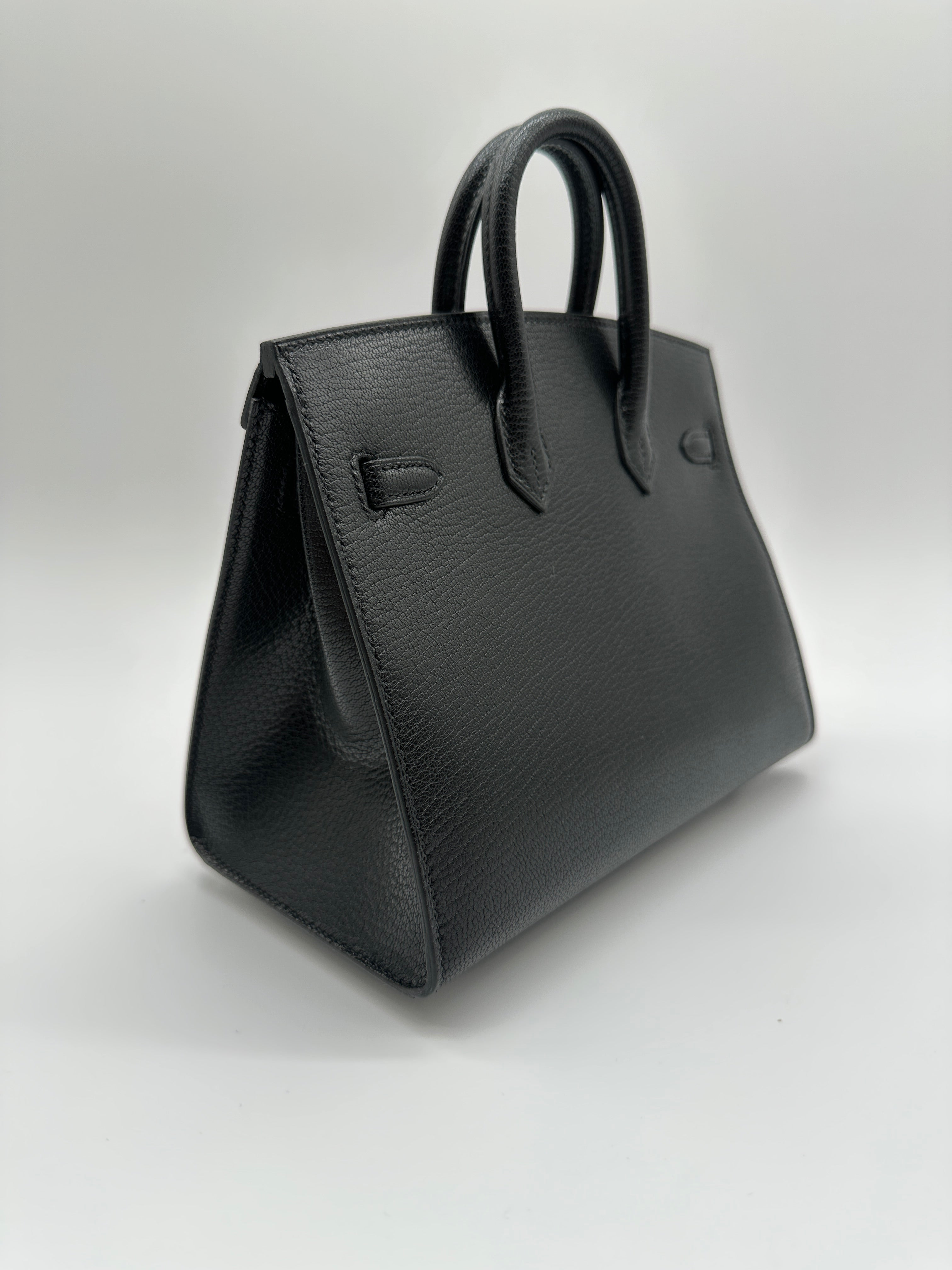 Hermès Birkin 20 Bouclerie Moderne Chevre Mysore Palladium Hardware