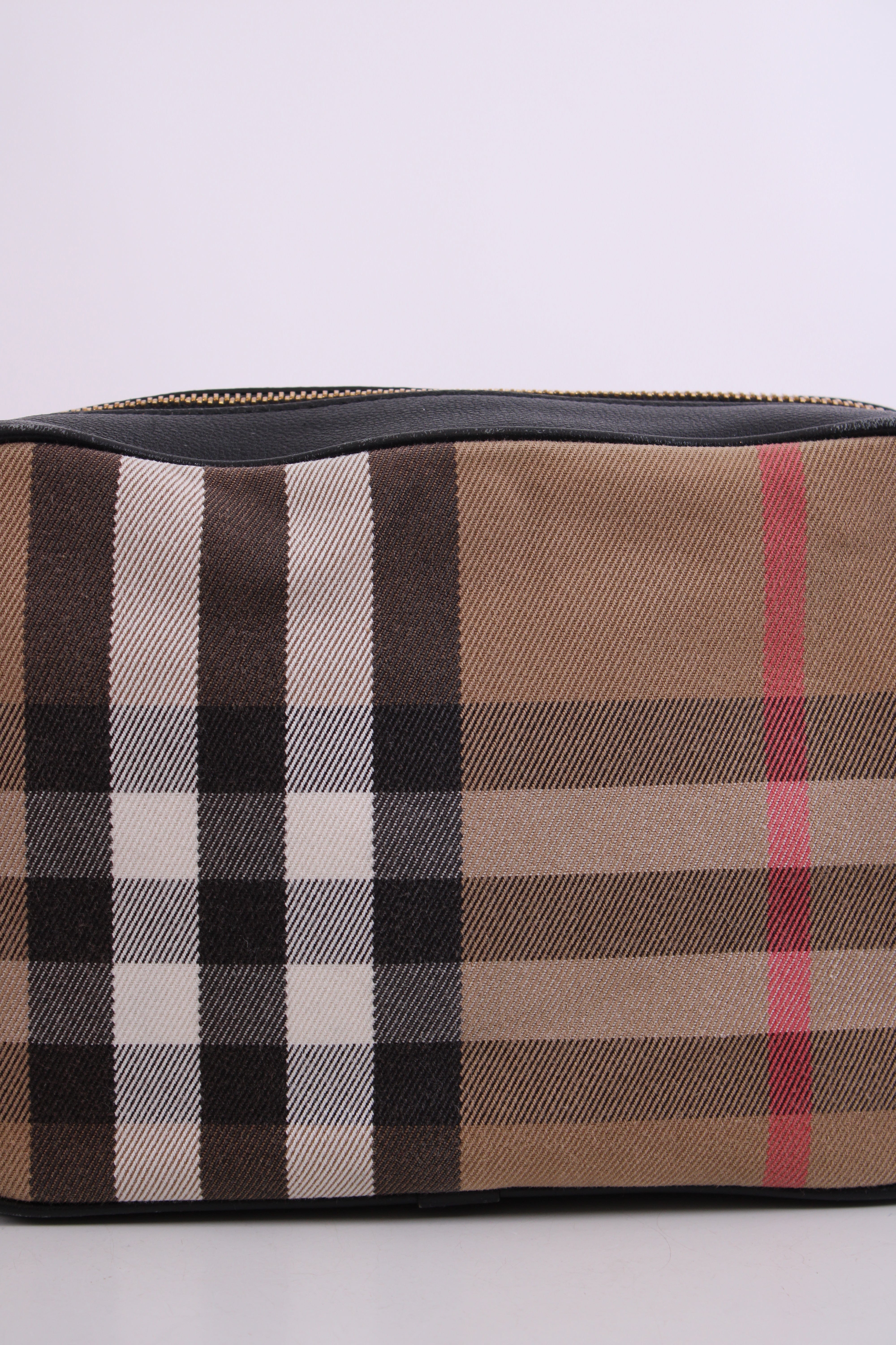 Burberry Burberry Check Camera Crossbody Bag