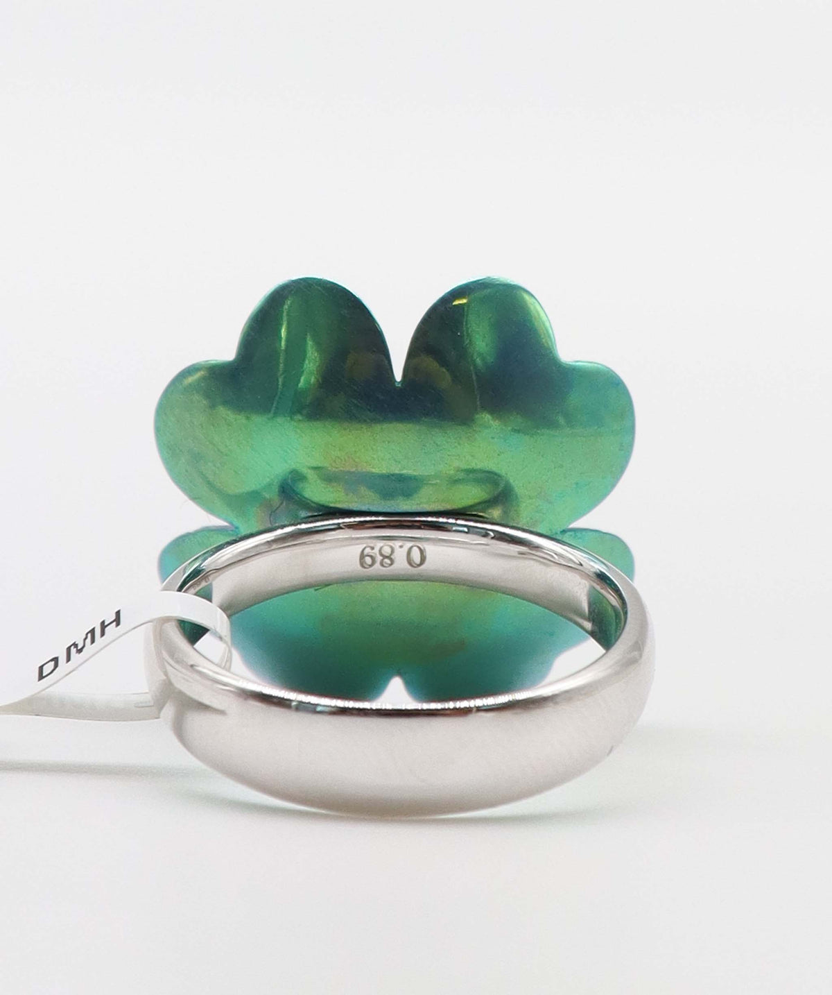 0.89ct EX PEAR RC WH SD R4337