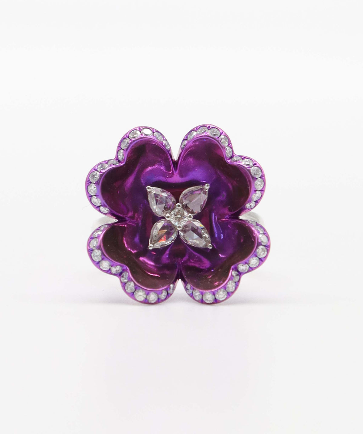 0.93ct EX PEAR RC WH SD R4338