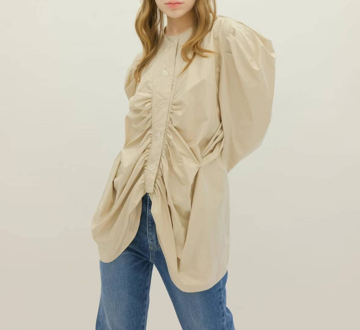 PUFFY SLEEVES SHIRT (قميص) “MOSA”