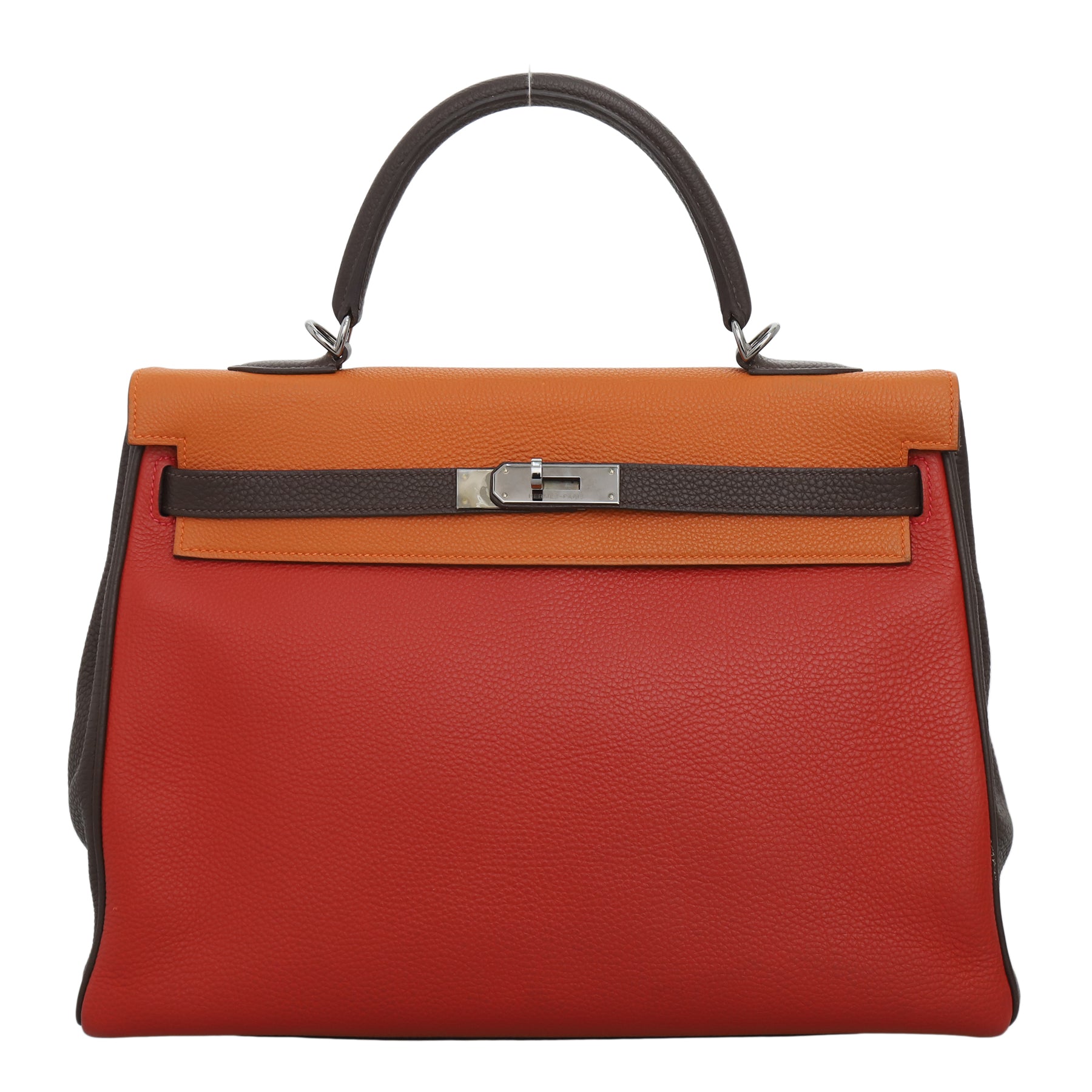 Hermès Tricolor Kelly Retourne 35 Bag HER07817B