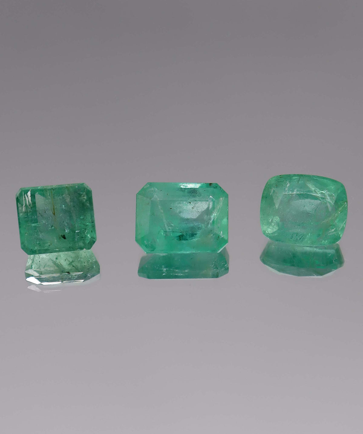 3crt - 3.99crt Panjshir Valley Emeralds LOT No. NDNDX001-3