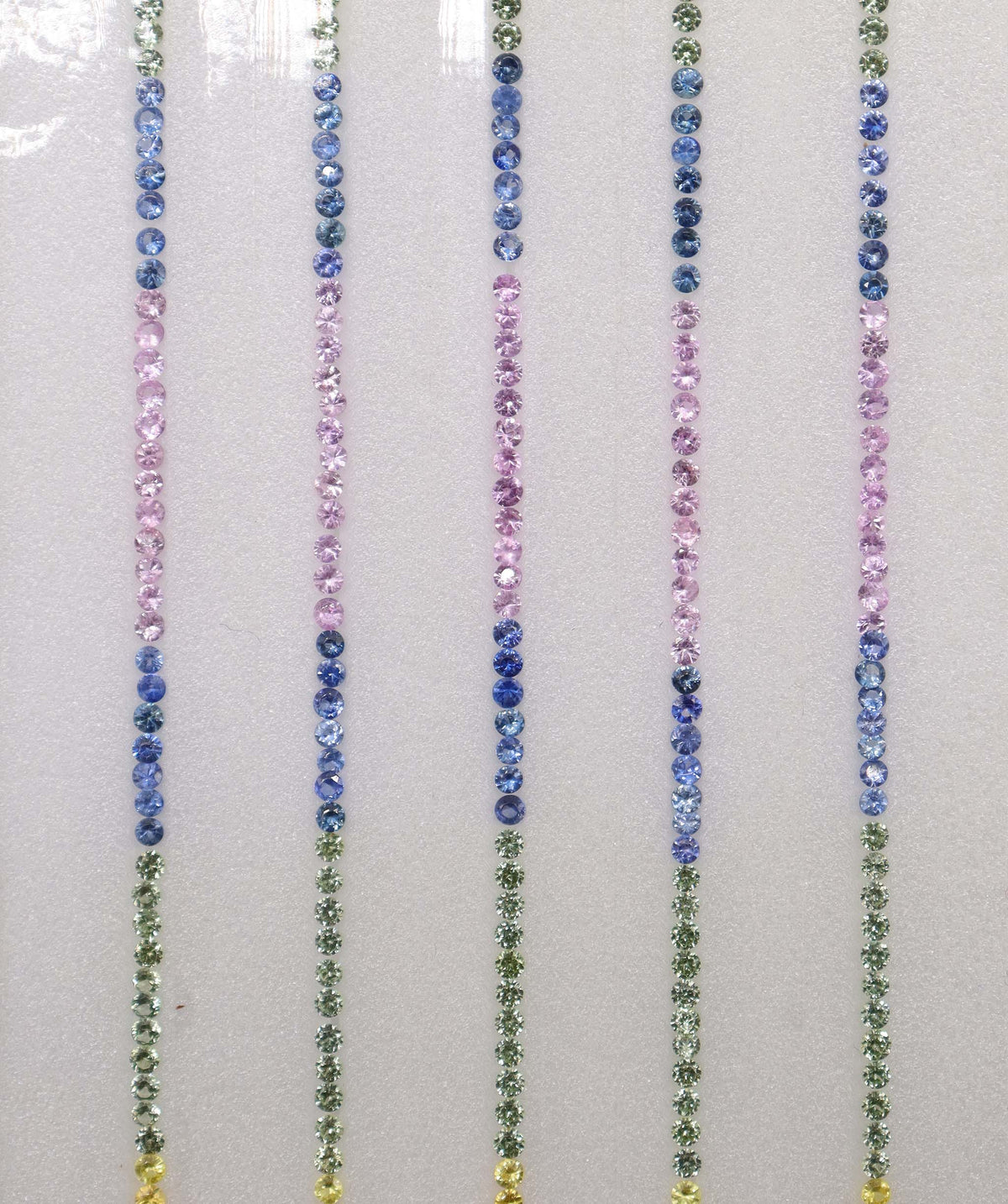 Multi Sapphire 2 Round Line DXBS6840