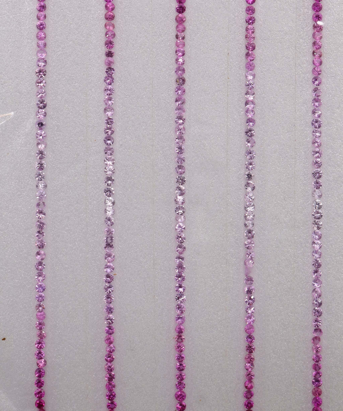 Pink Sapphire & Ruby 1.80 Round Line DXBS6835
