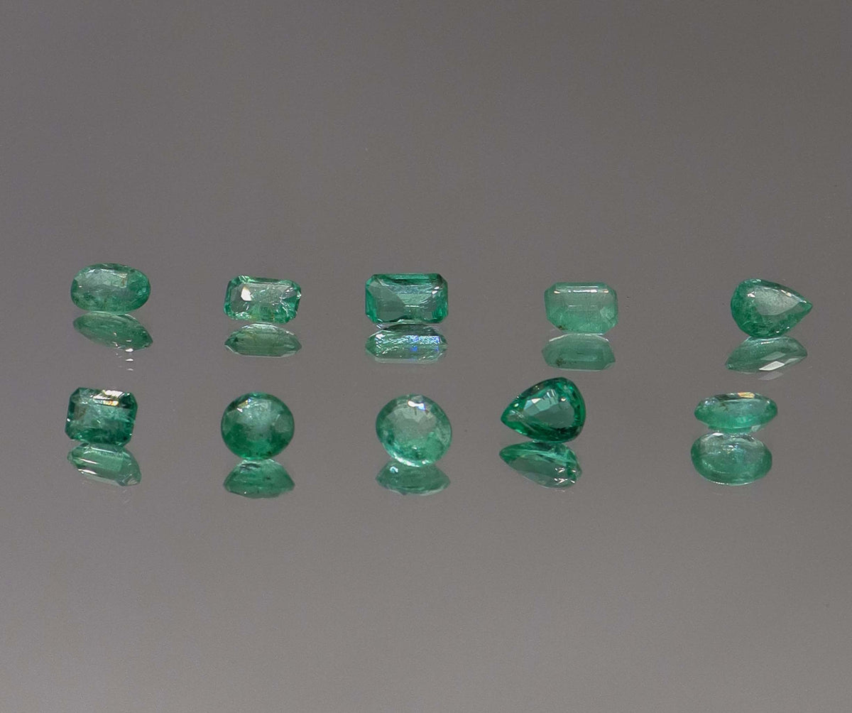 0.3crt to 1crt Panjshir Valley Emeralds LOT No. NDNDX002-1