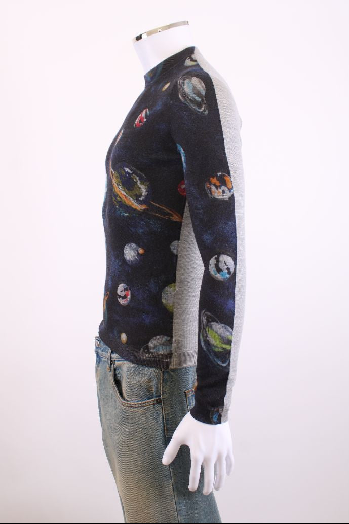Louis Vuitton Space Print Jumper Multicoloured XS