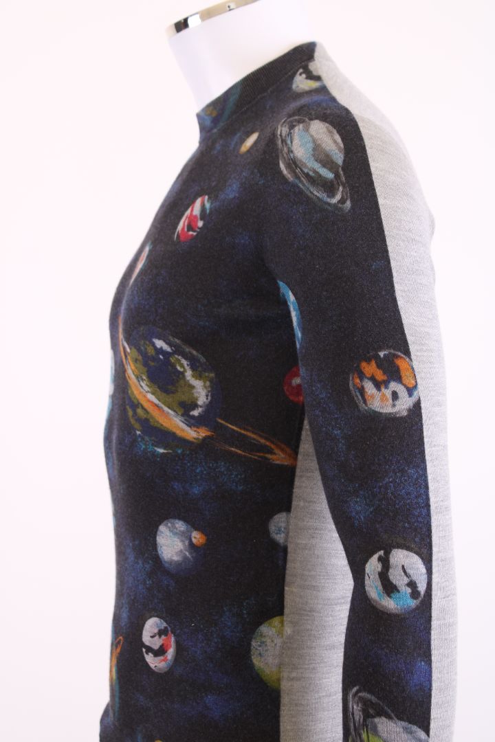 Louis Vuitton Space Print Jumper Multicoloured XS