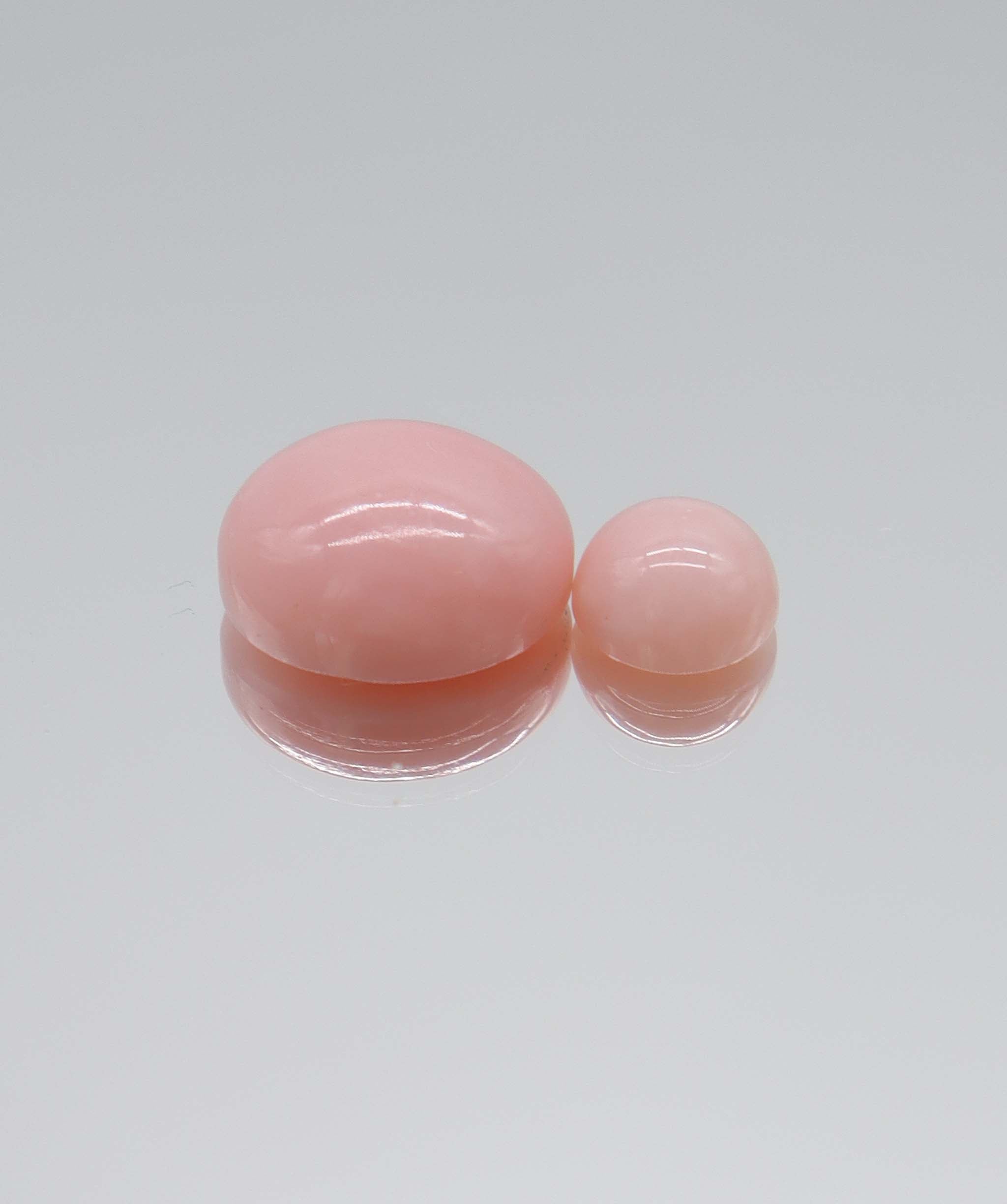 4.80ct Pink Opal Peru 2pcs DXBCS5156
