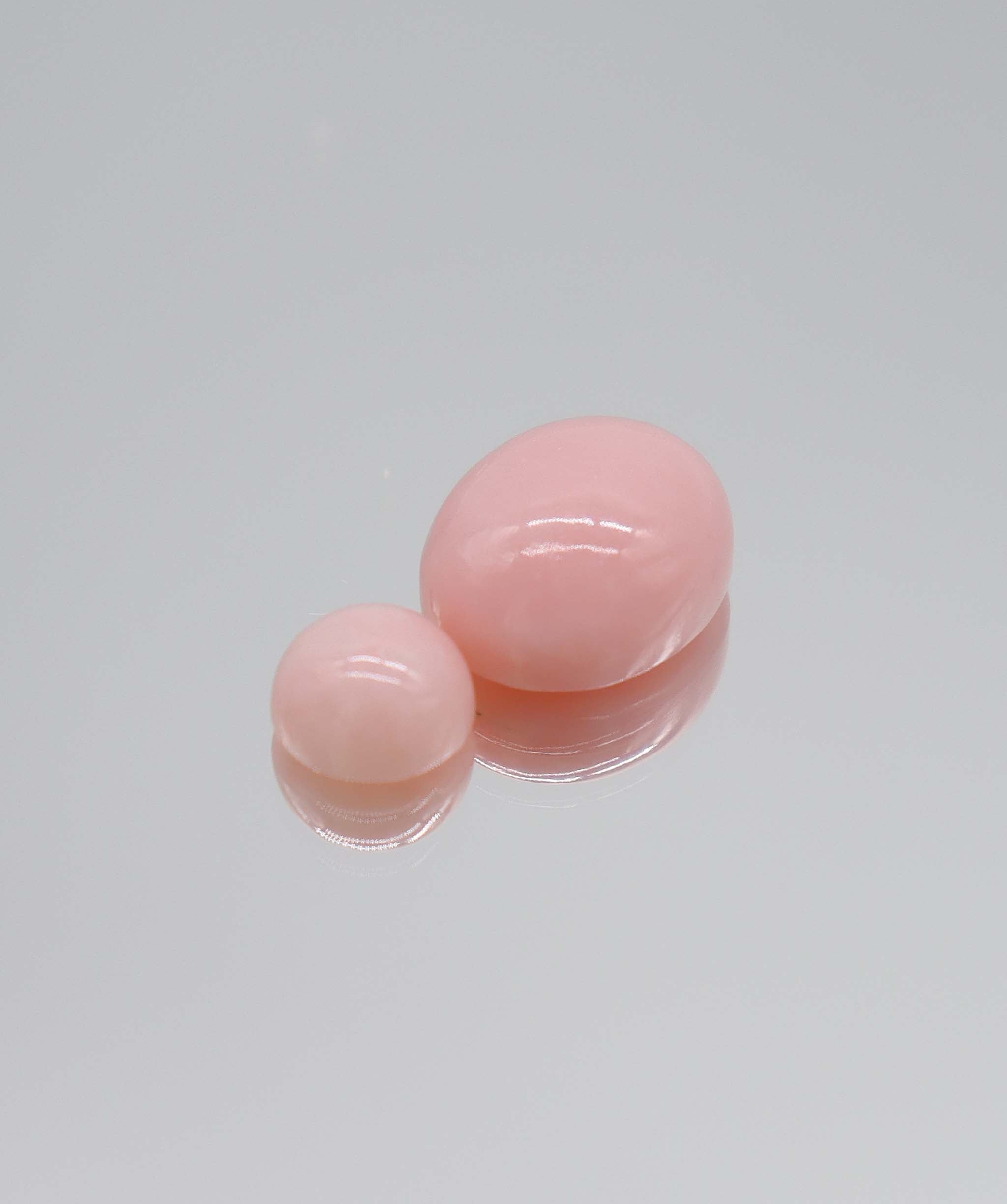 4.80ct Pink Opal Peru 2pcs DXBCS5156