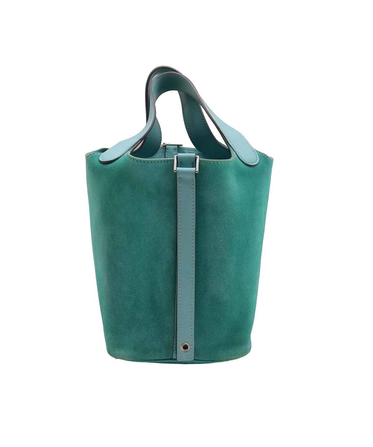 Hermès Picotin 18 Blue Turquoise with Palladium Hardware AGC3886