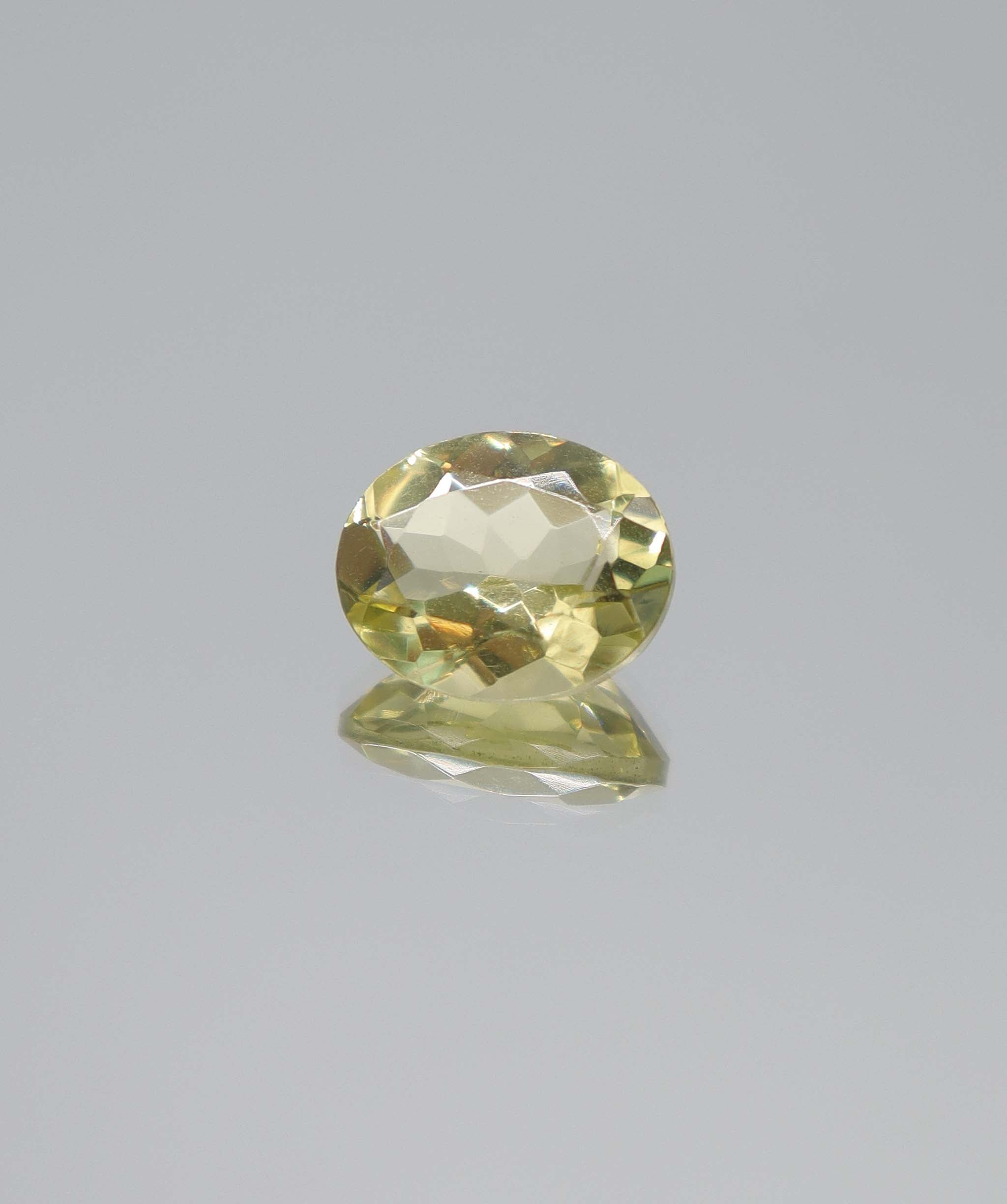 3.16ct Lemon Amethyst Oval DXBCS5131