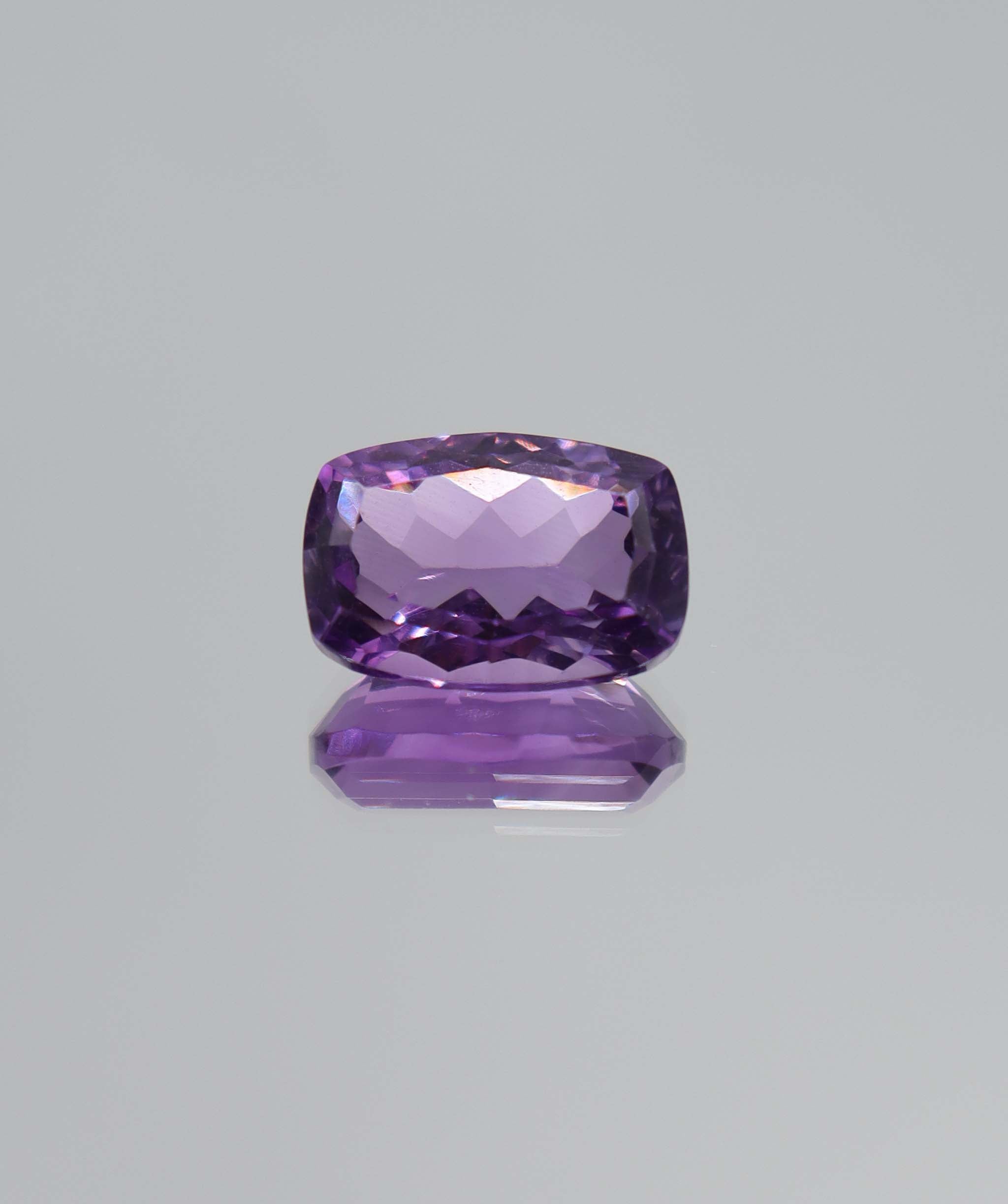 5.72ct Amethyst Fancy Cut Cushion DXBCS5103