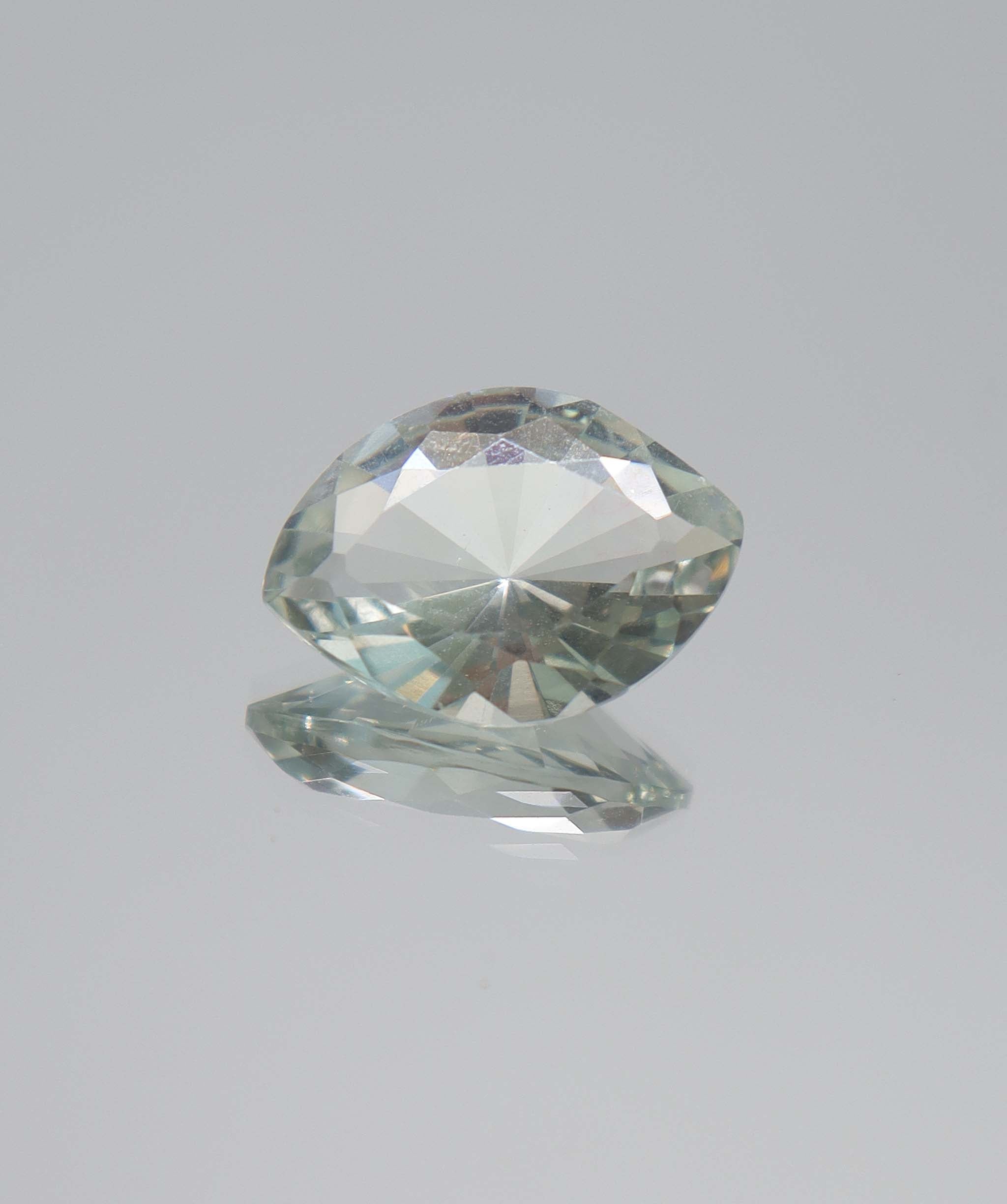 6.74ct Prasiolite Fantasy Cut DXBCS5120