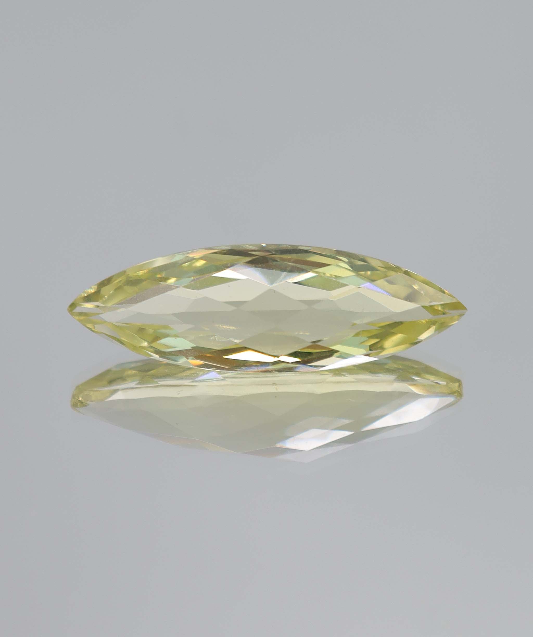13.55ct Fantasy Marquise Briolette Lemon Amethyst DXBCS5109