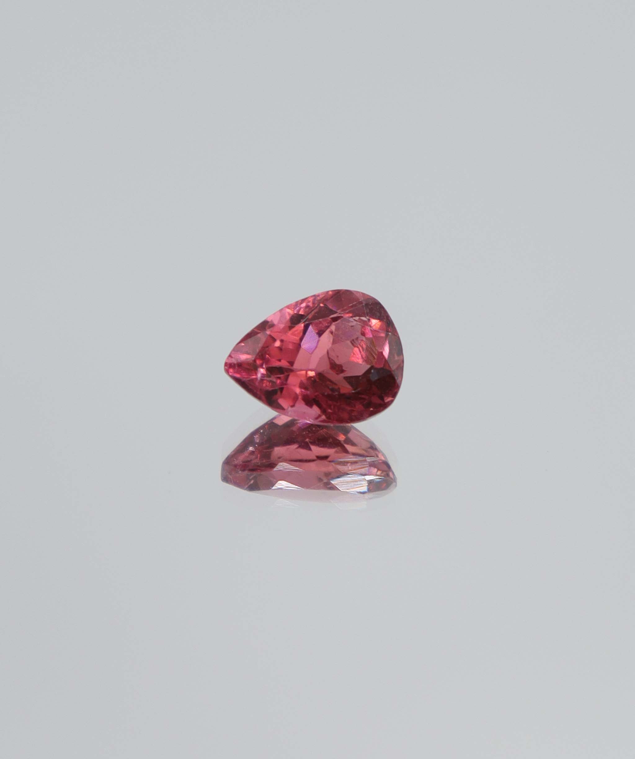 1.71ct Rubellite tourmaline pear DXBCS4908