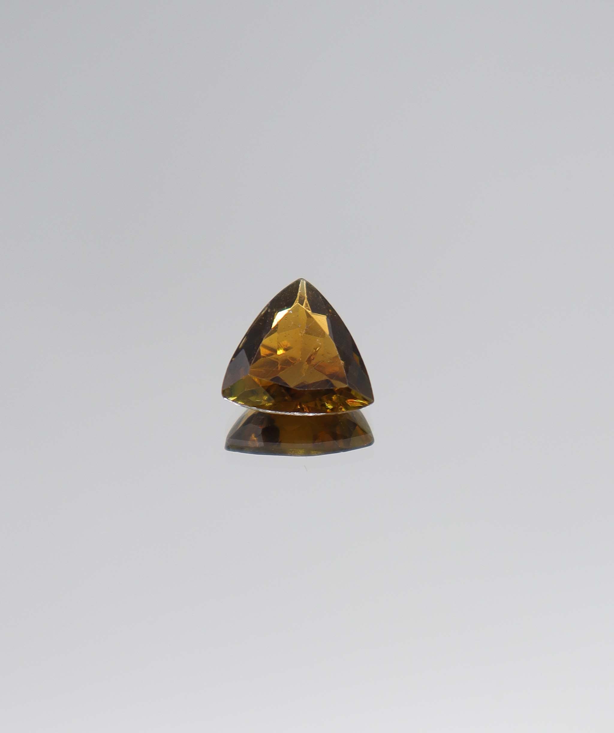 2.47ct Cognac Tourmaline Trillion DXBCS5274