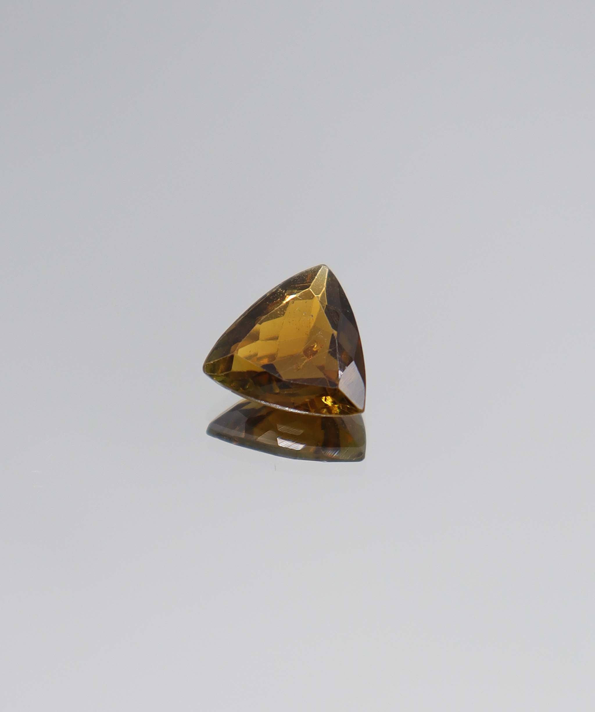 2.47ct Cognac Tourmaline Trillion DXBCS5274